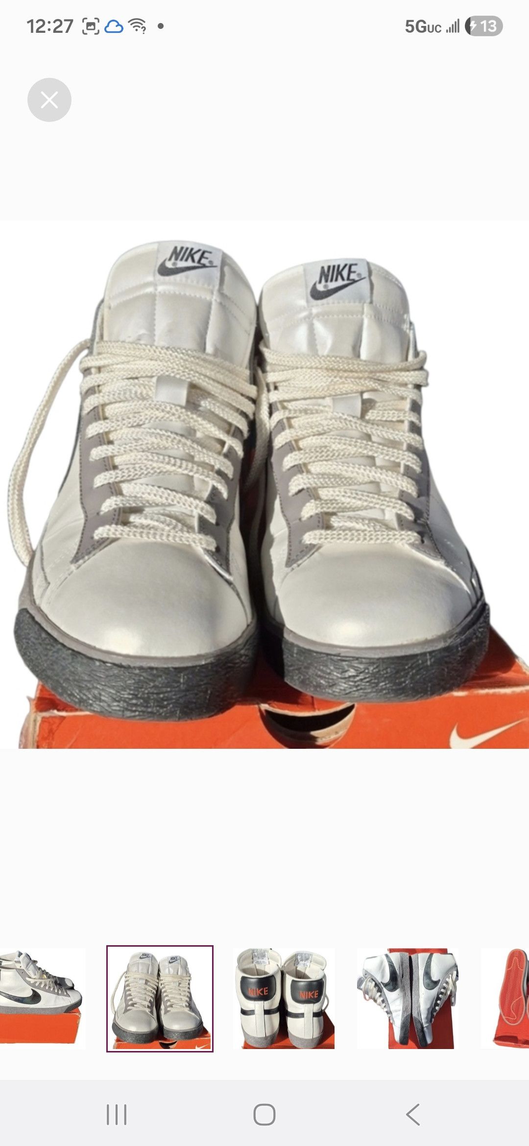 Nike 2007 Rare Nike BLAZER MID Premium Size US 10.5 / EU 43-44 - 4 Thumbnail