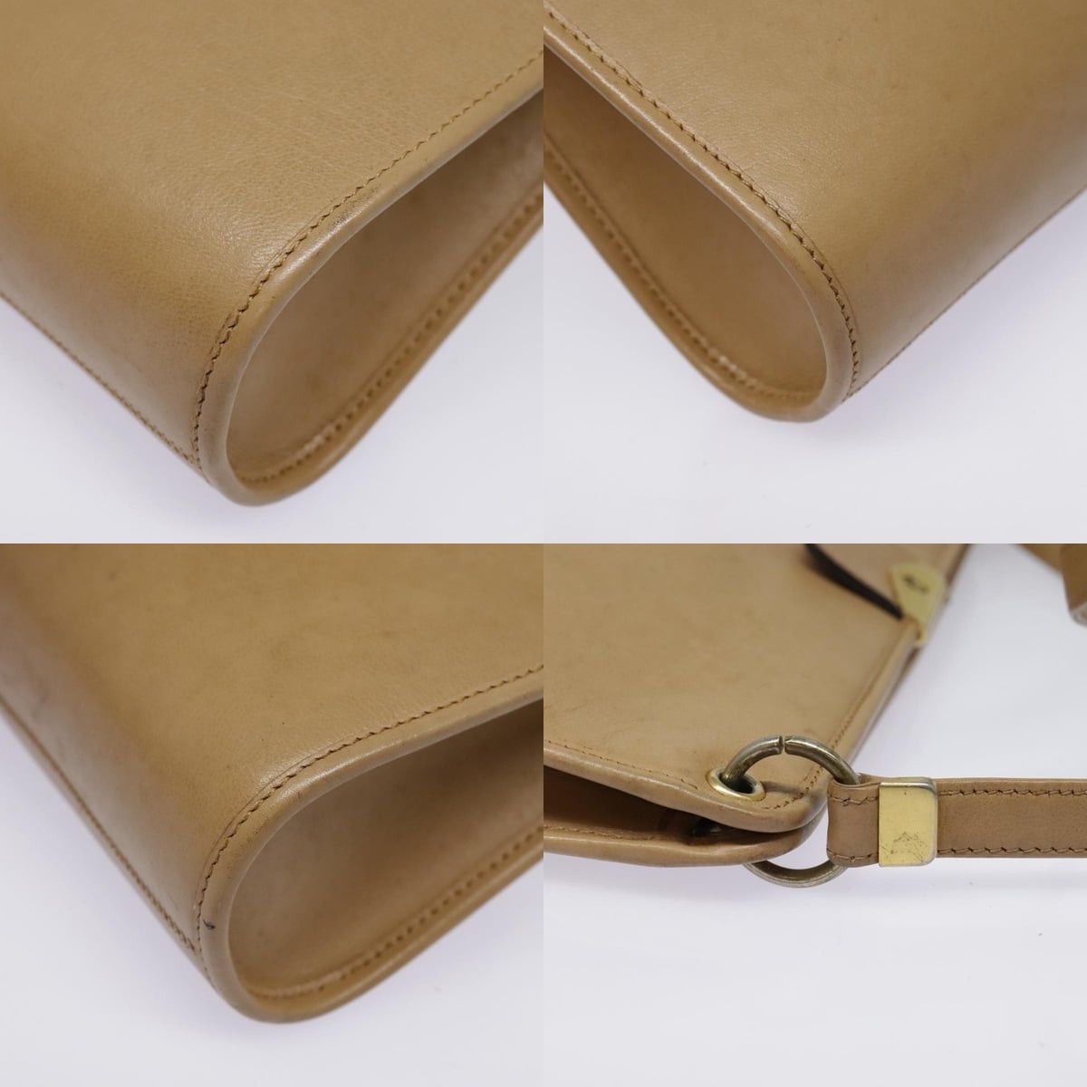 Dior DIOR Shoulder Bag Leather Beige Gold Size ONE SIZE - 11 Thumbnail