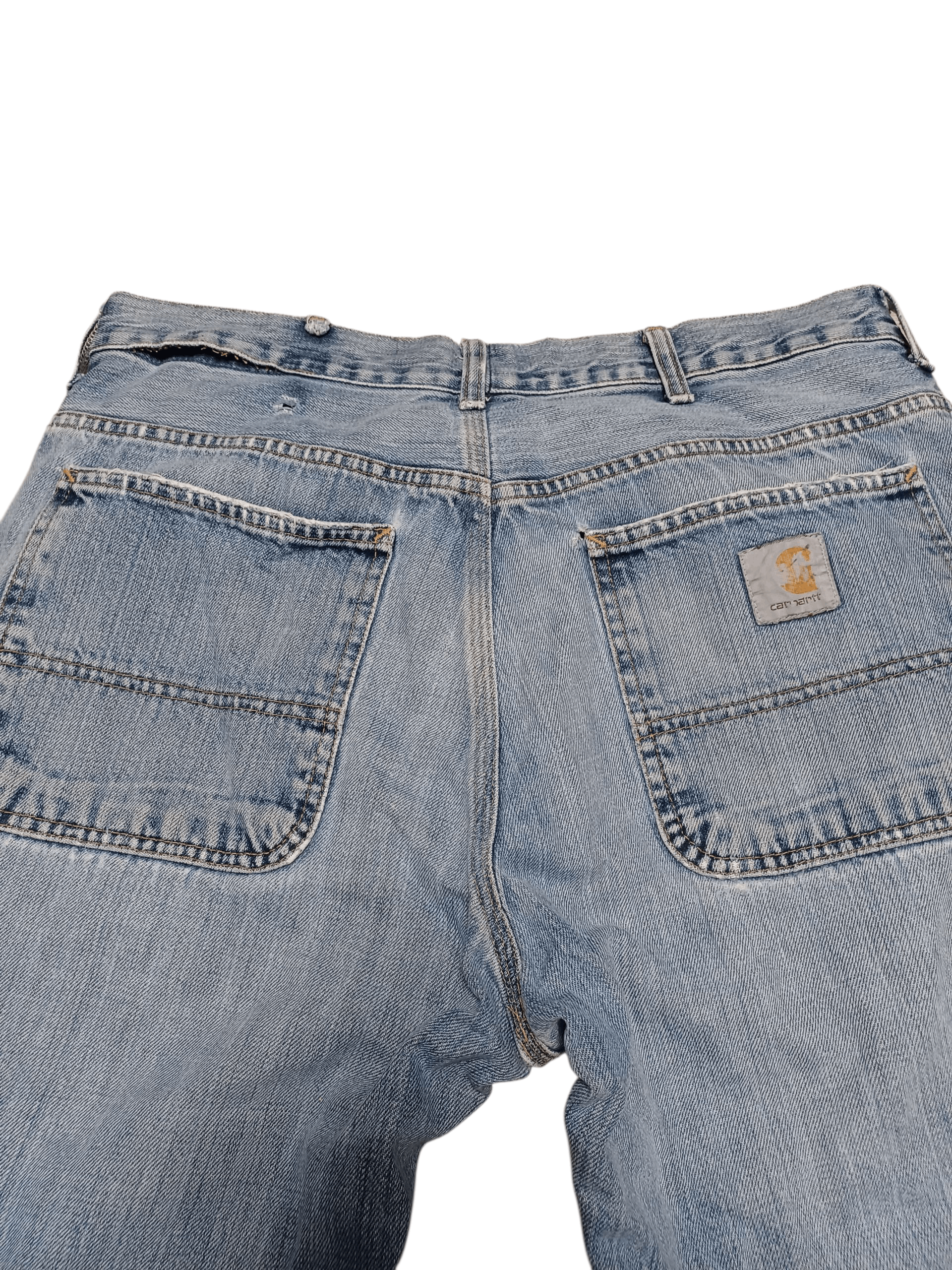 Carhartt CARHARTT VINTAGE W34 L32 DISTRESSED JEANS DENIM Size US 34 / EU 50 - 2 Thumbnail