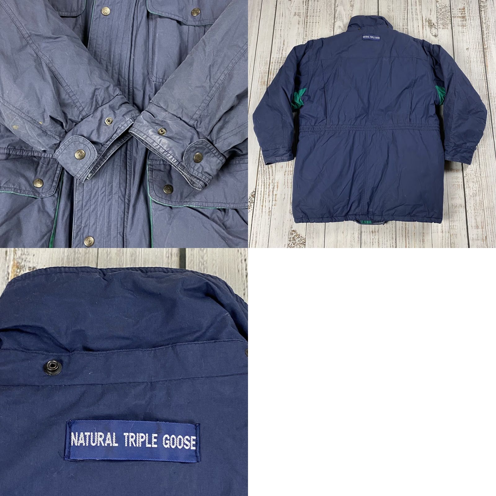 Vintage VINTAGE Goose Down USA Parka Jacket Unisex Adults L Blue 90s Nature Outdoor Winter Down Filled Size US L / EU 52-54 / 3 - 8 Thumbnail
