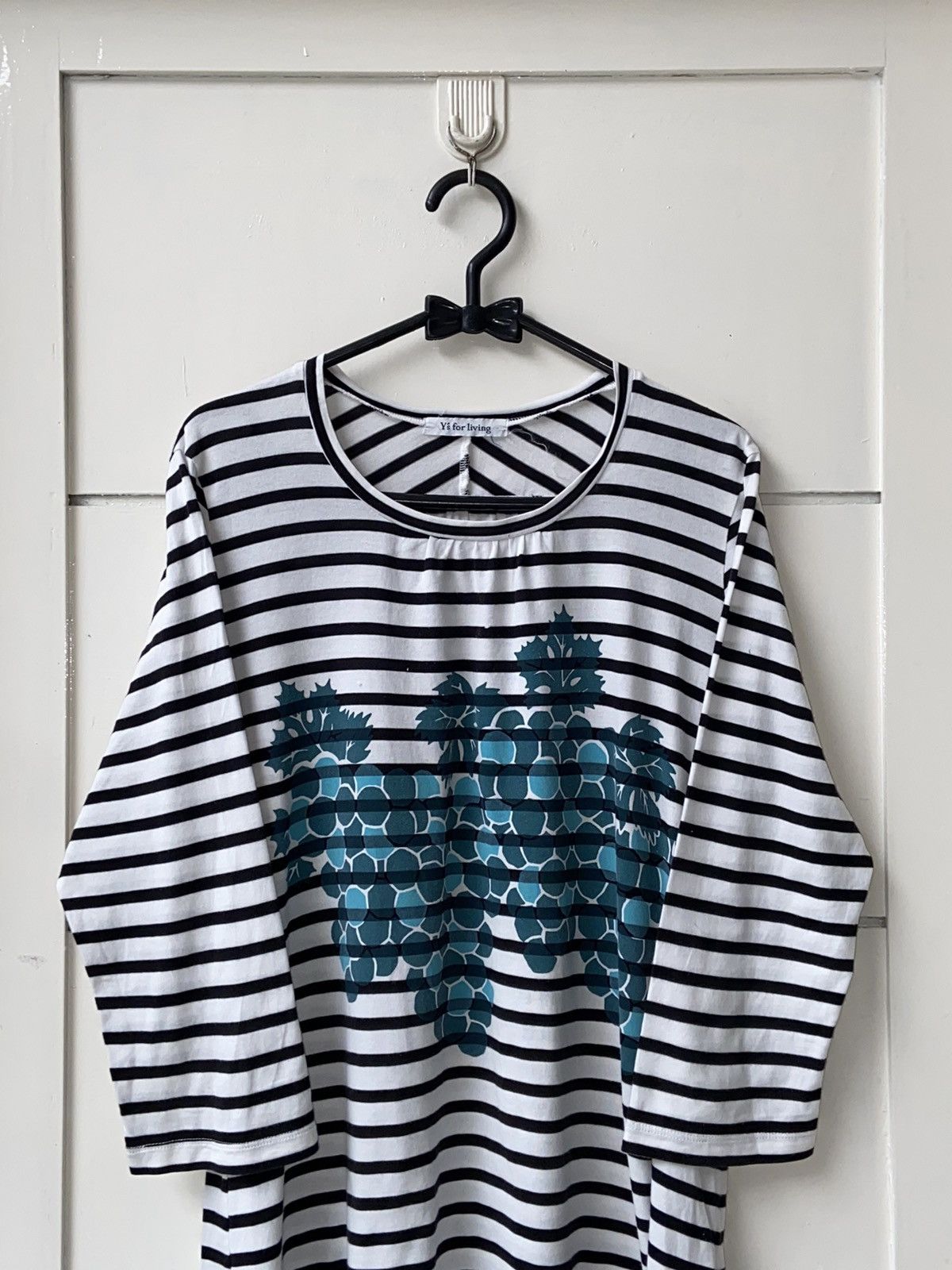 Y's × Yohji Yamamoto Y’S FOR LIVING Striped T-shirt Size US S / EU 44-46 / 1 - 2 Thumbnail