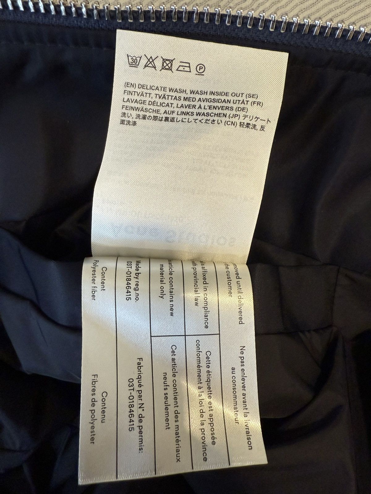 Acne Studios Acne Studios Nylon Bomber Jacket Size US S / EU 44-46 / 1 - 7 Thumbnail