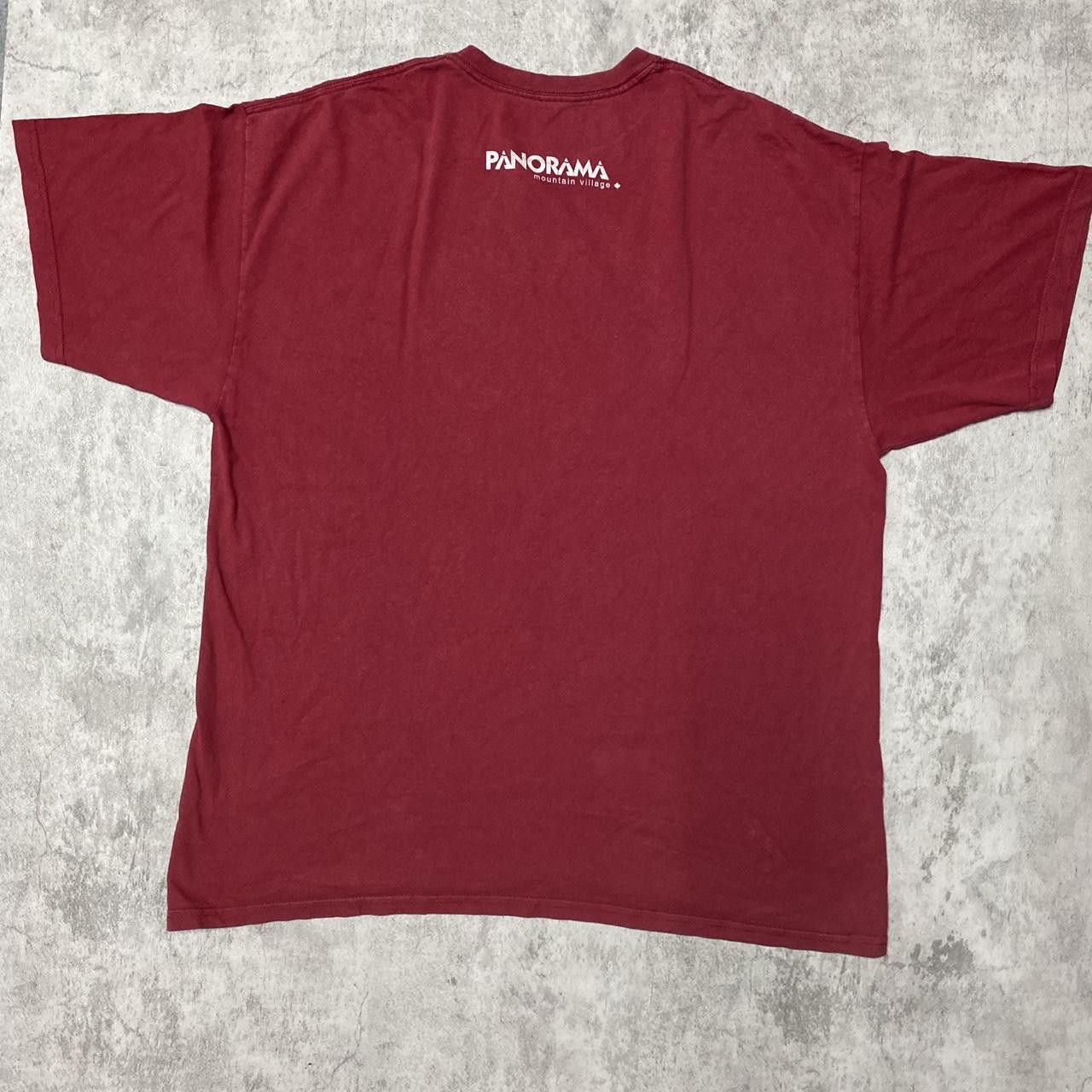 Other Burgundy vintage Panorama View of 100 Peaks t-shirt tees Size US M / EU 48-50 / 2 - 4 Thumbnail