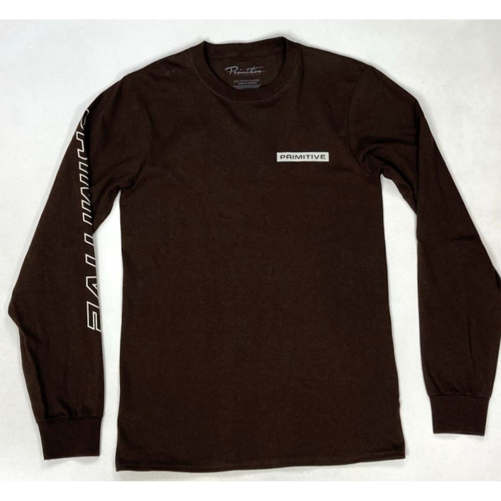 Primitive VINTAGE Primitive Worldwide Graphic T-shirt Men Small Brown Long Sleeve Size US S / EU 44-46 / 1 - 4 Thumbnail