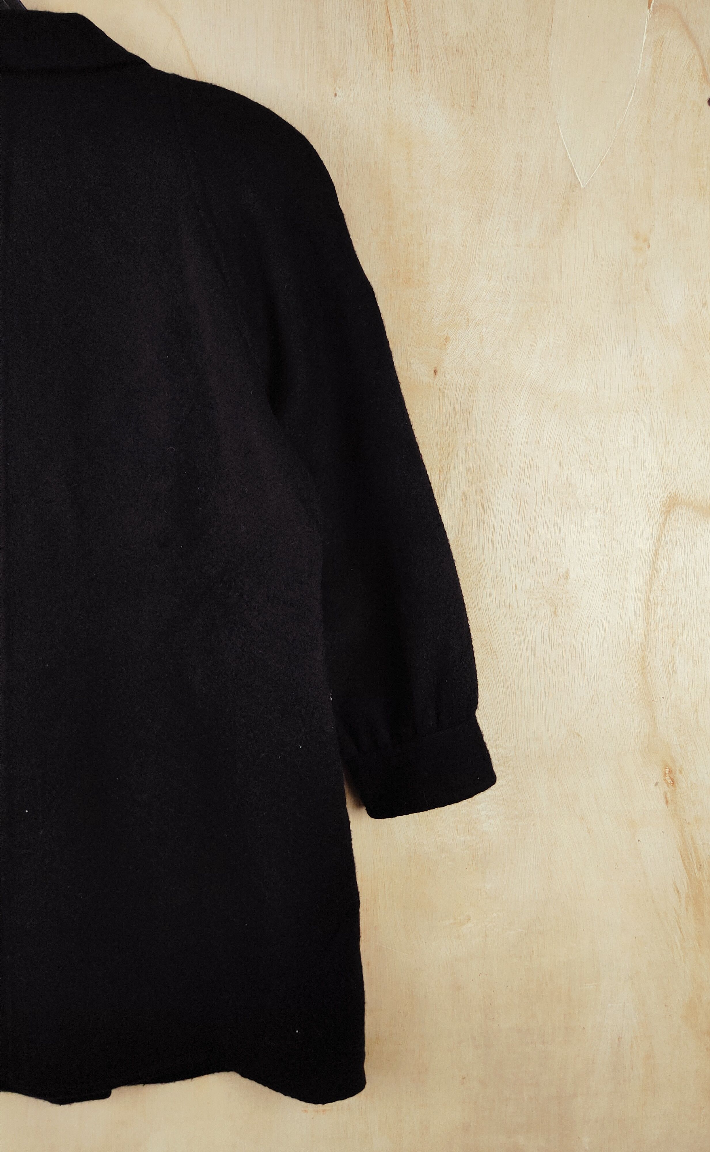 Vintage 💥 LUXURY DESIGN FASHION BY Linear Black Jackets Size L / US 10 / IT 46 - 9 Thumbnail