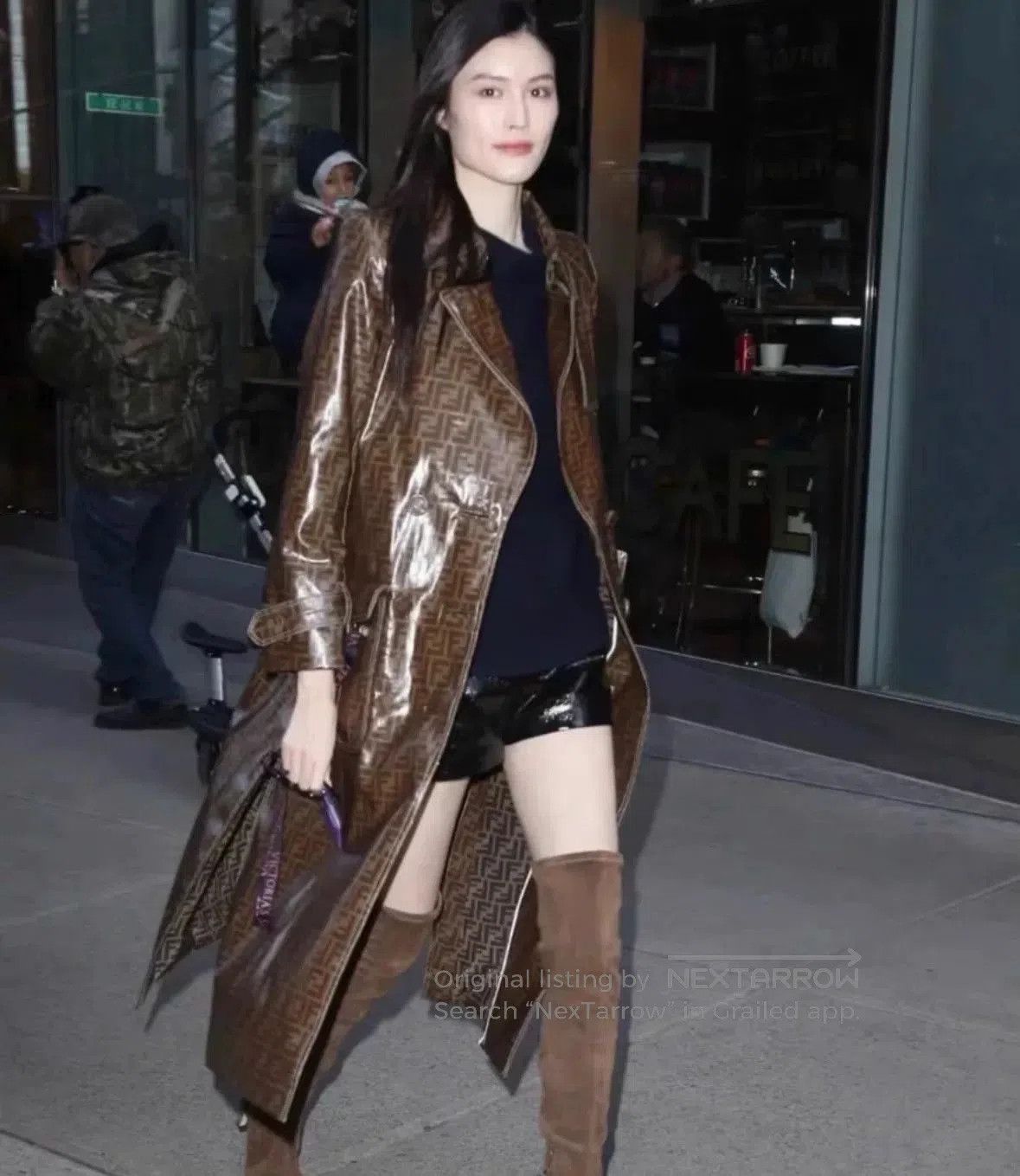 Fendi Fendi Monogram Trench Coat. Size US XS / EU 42 / 0 - 7 Thumbnail