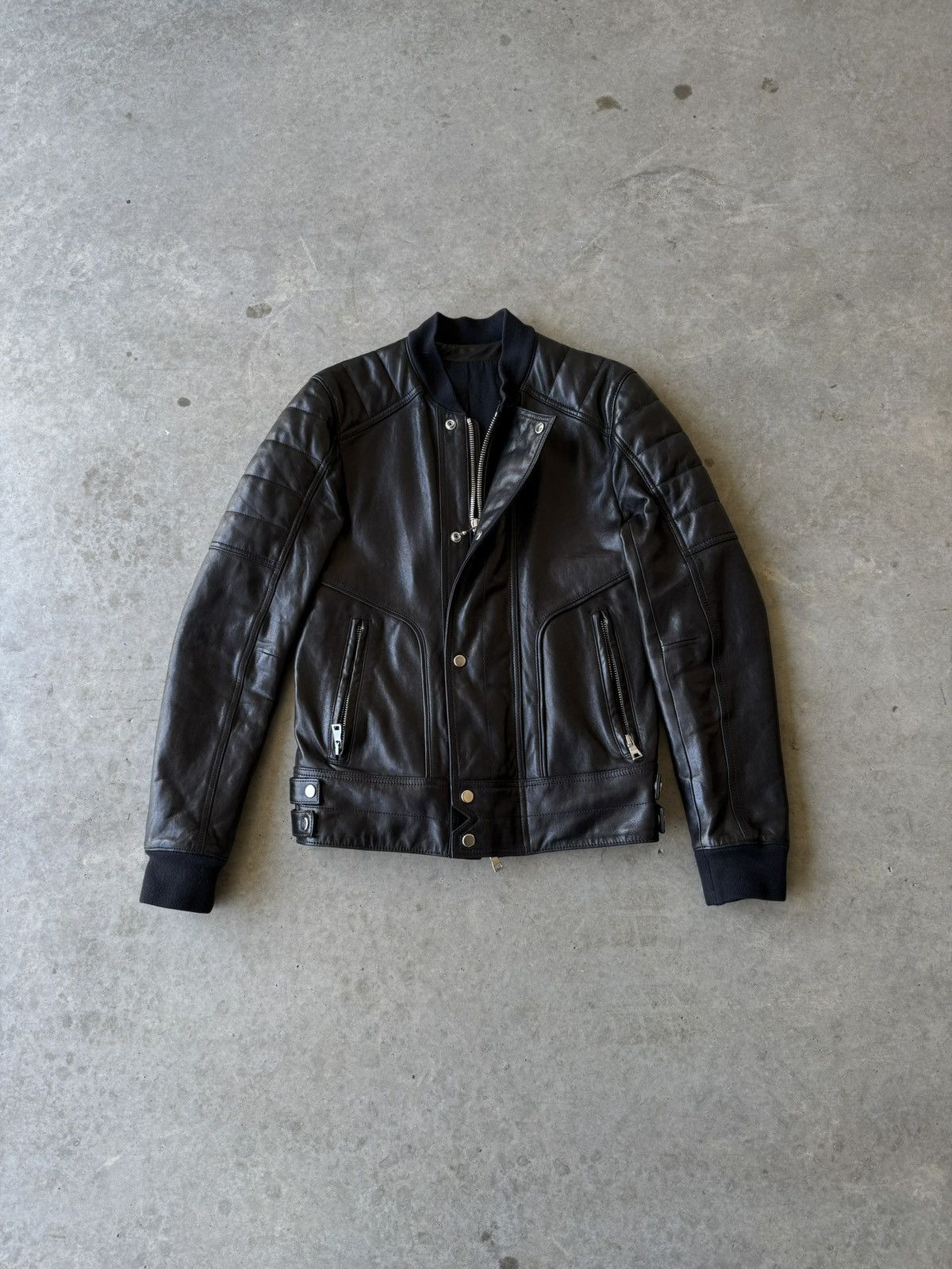 Balmain Balmain SS11 Runway Leather Jacket | Grailed