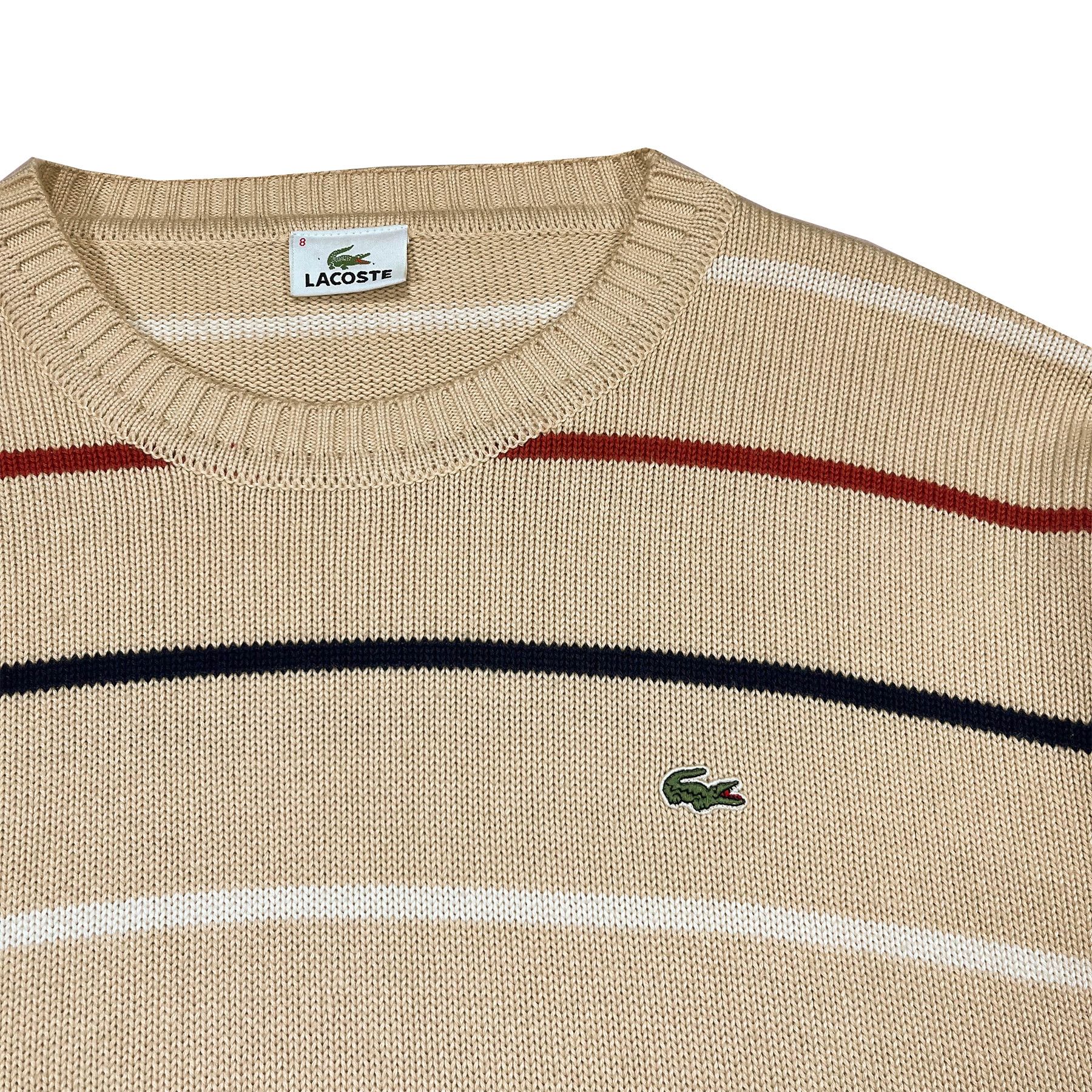 Lacoste Lacoste Acrylic and Cotton Sweater • XXL size Size US XXL / EU 58 / 5 - 4 Thumbnail