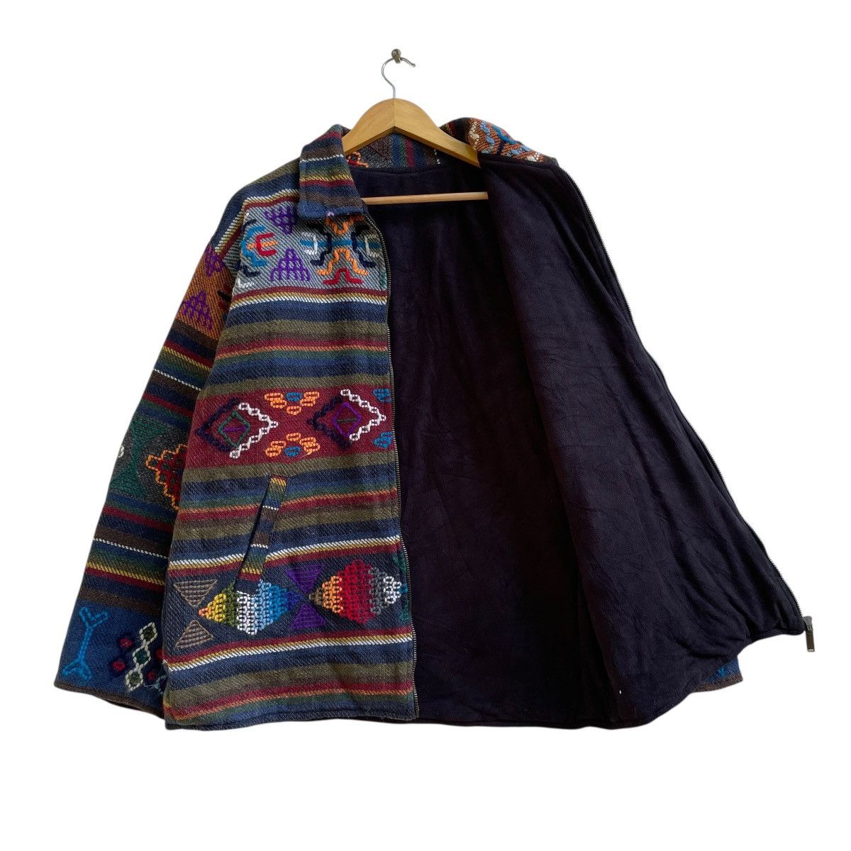 Other 💥Vintage Art Knit Zipper Up Jacket Size US M / EU 48-50 / 2 - 3 Thumbnail