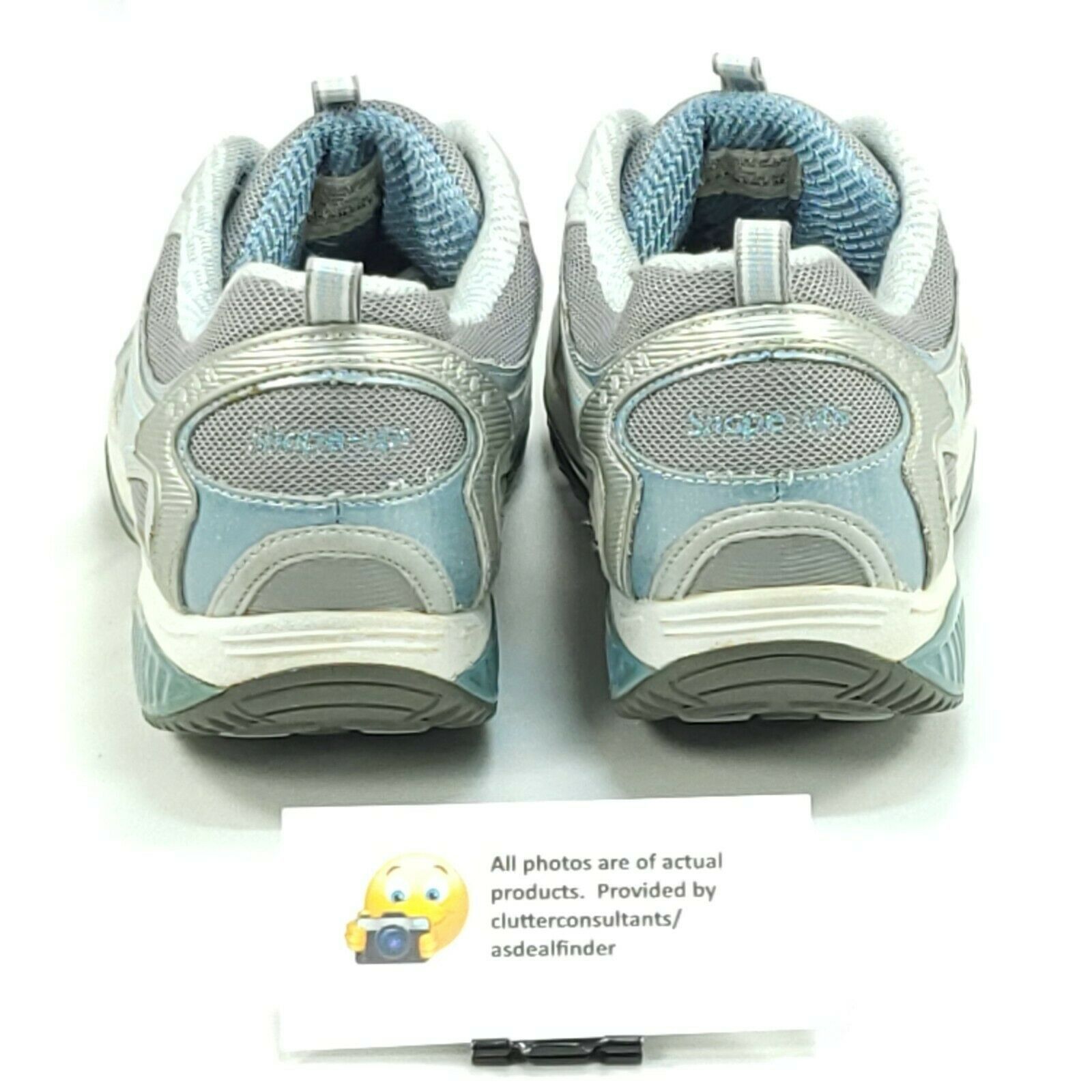 SKECHERS Skechers Shape Ups Shoe Womens Size 8.5 12320 Gray Blue Size US 8.5 / IT 38.5 - 2 Thumbnail