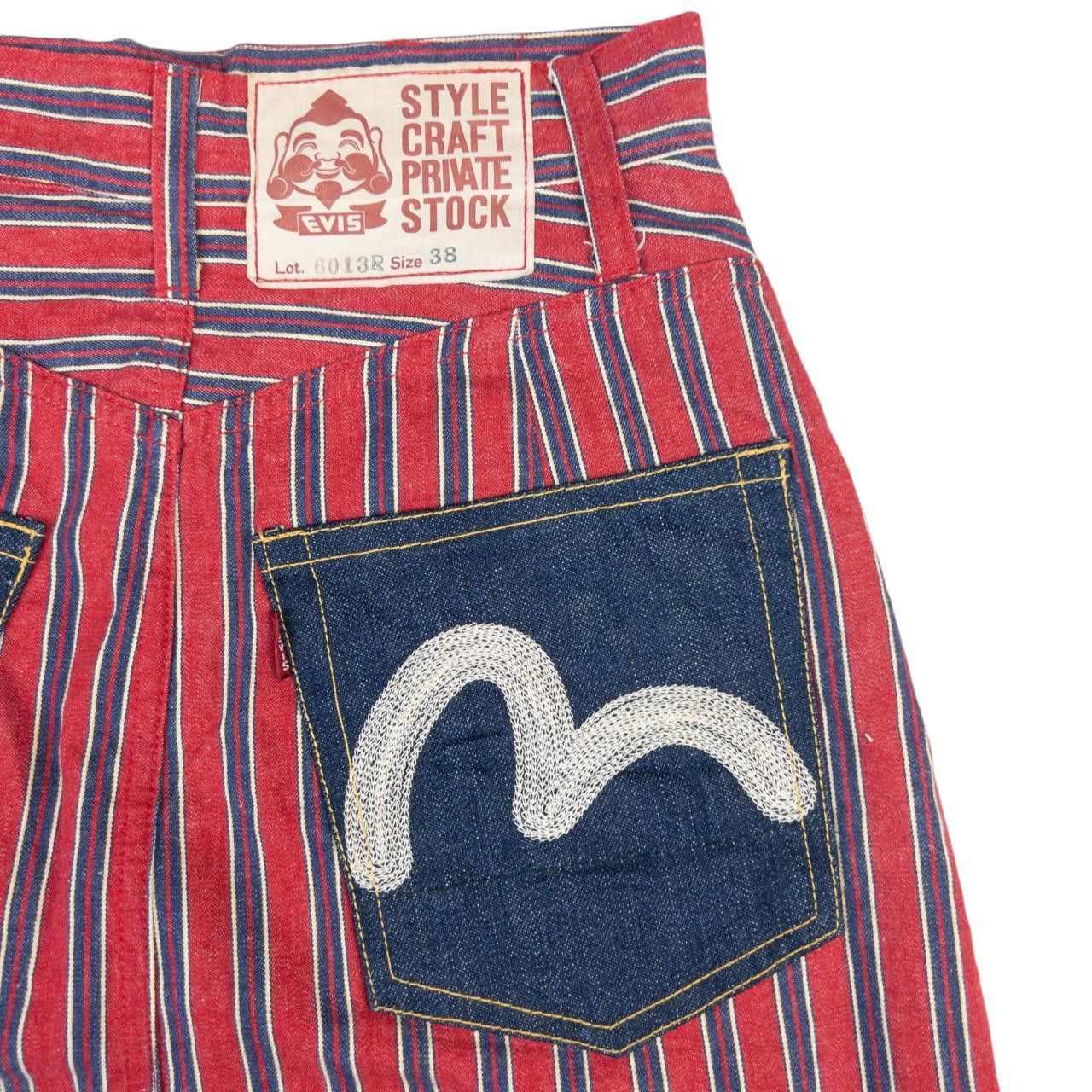 Evisu Vintage Evisu Double Gull Contrast Skirt Womens Size W25 Size 25" / US 0 / IT 36 - 4 Thumbnail