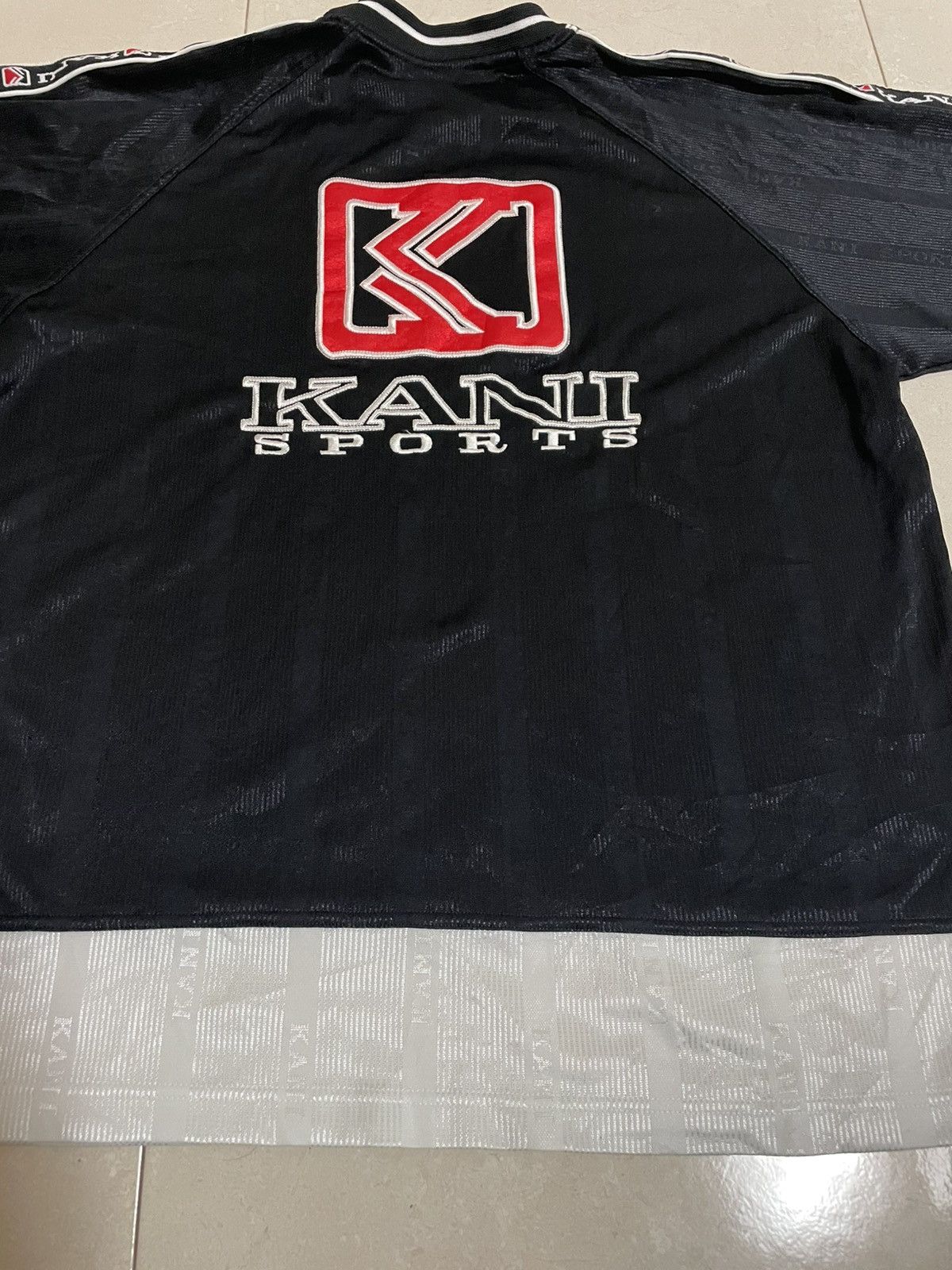 Karl Kani Karl Kani Side Tape Jersey Embroidered Logo Oversized Size US L / EU 52-54 / 3 - 3 Thumbnail