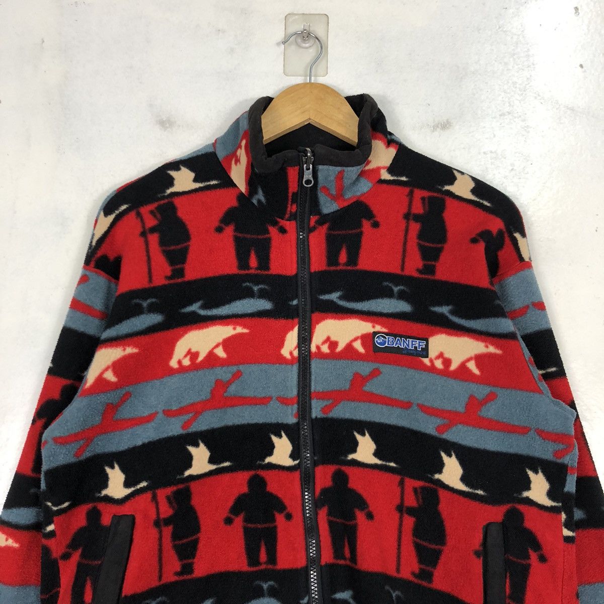Other × Vintage Vintage Baff Abstract Crazy Design Fleece Jackets Size US M / EU 48-50 / 2 - 2 Thumbnail