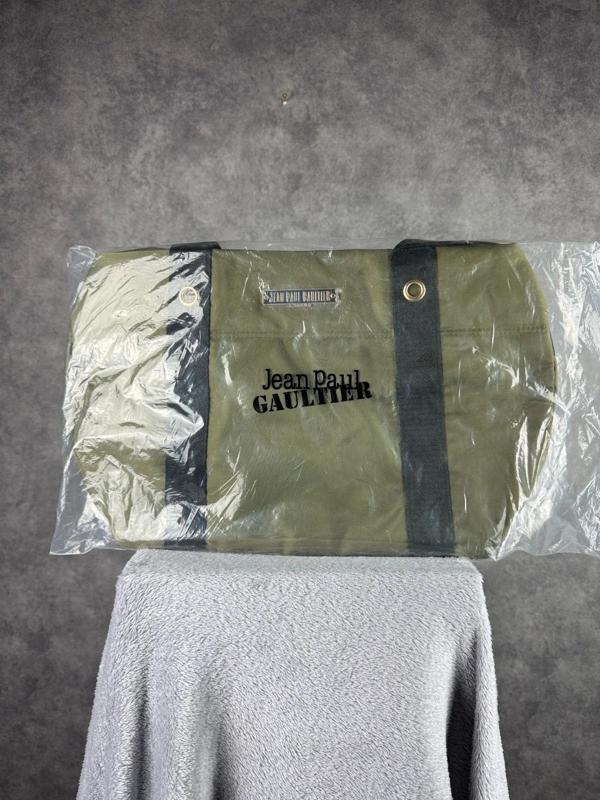 Jean Paul Gaultier Jean Paul Gaultier Perfumes Beach Travel Bag Khaki Size ONE SIZE - 1 Thumbnail