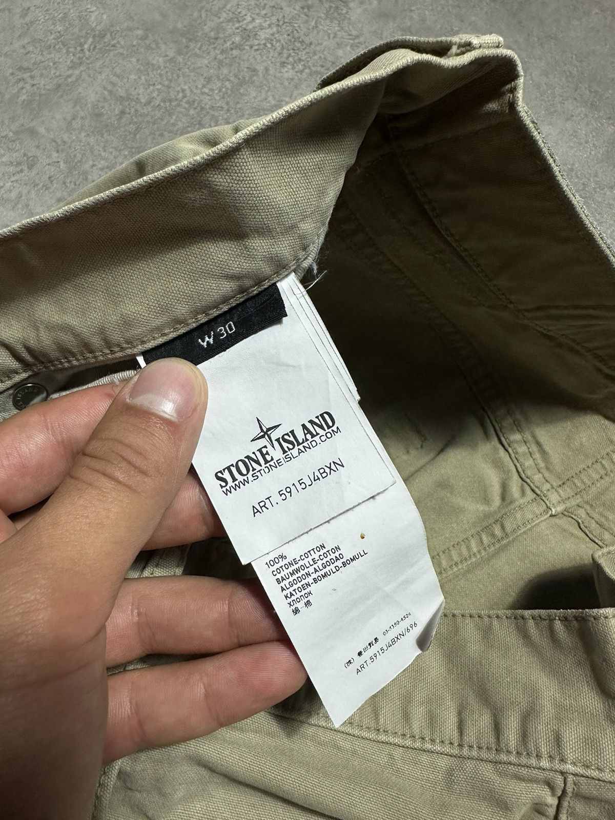 Stone Island × Vintage Mens Vintage Pant Stone Island AW2013 Size US 30 / EU 46 - 8 Thumbnail