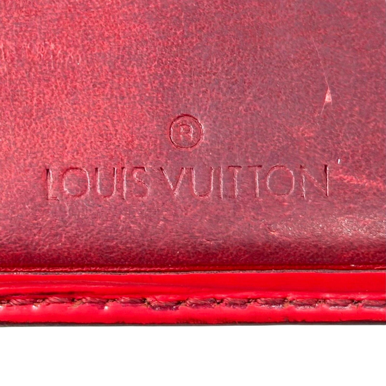 Louis Vuitton Louis Vuitton Red Cardholder Wallet Size ONE SIZE - 5 Thumbnail