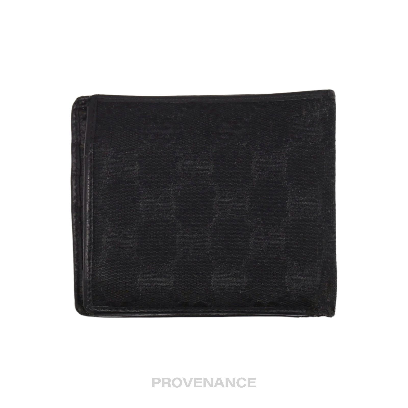 Gucci 🔴 Gucci GG Bifold Wallet - Black GG Canvas Size ONE SIZE - 2 Thumbnail