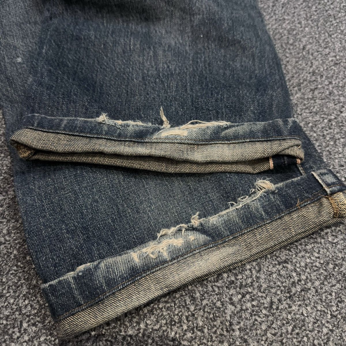 Kapital Vintage Japanese Edwin 505x Selvedge Rusty Dirty Wash Denim Size US 34 / EU 50 - 11 Thumbnail