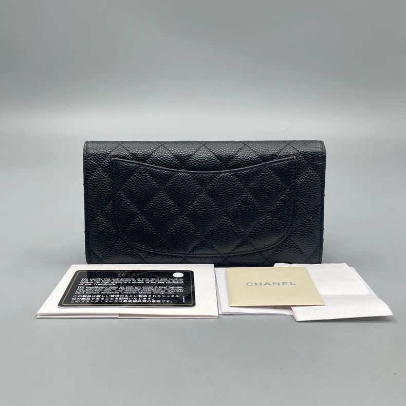 Other Chanel Long Wallet in Black Leather Size ONE SIZE - 2 Thumbnail