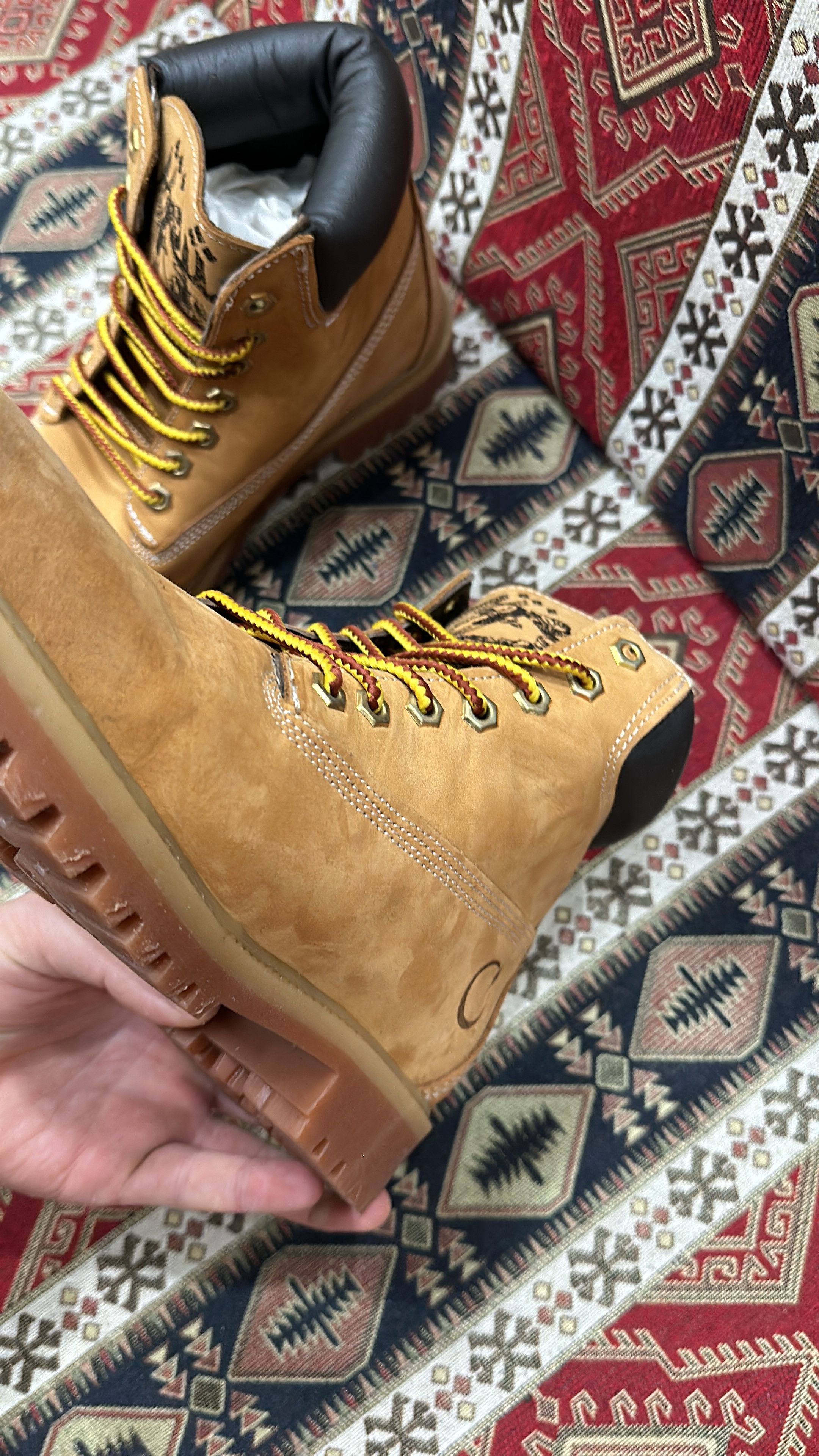 Derschutze Derschütze "yasmin v3" Boots Size 41 Timberland Style Size US 8 / EU 41 - 13 Thumbnail