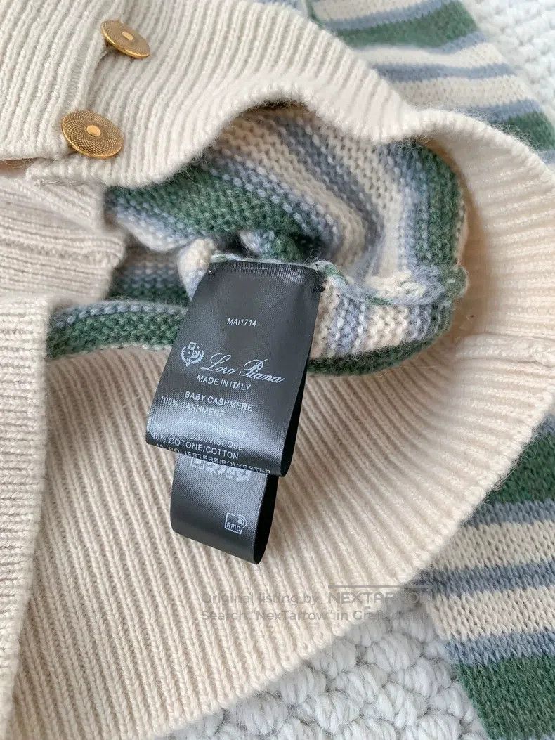 Loro Piana LORO PIANA Knitted Cardigan Size XS / US 0-2 / IT 36-38 - 4 Thumbnail