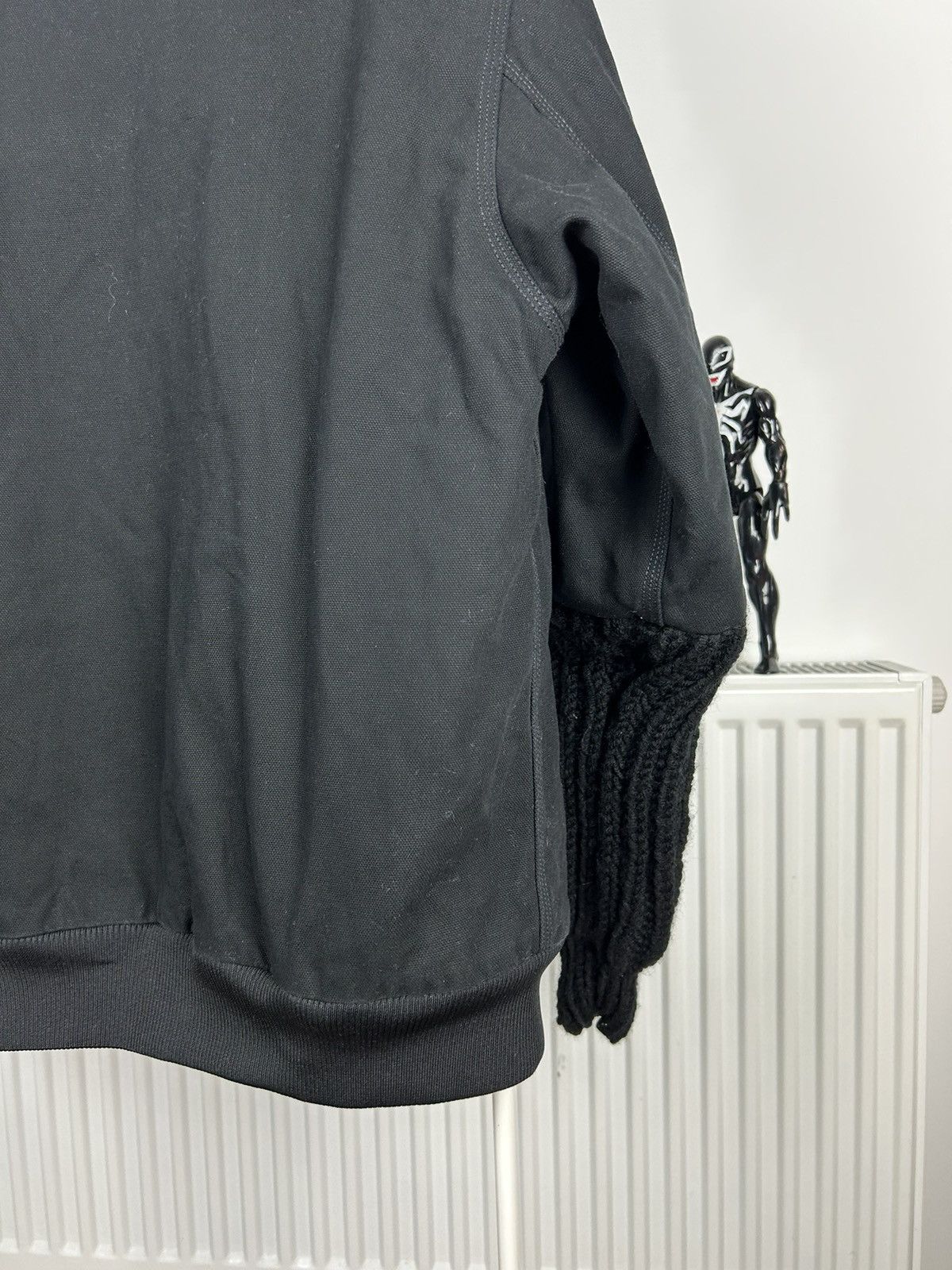 Carhartt × Vintage CARHARTT VINTAGE ACTIVE DETROIT BLACK JACKET FADED Size US L / EU 52-54 / 3 - 13 Thumbnail