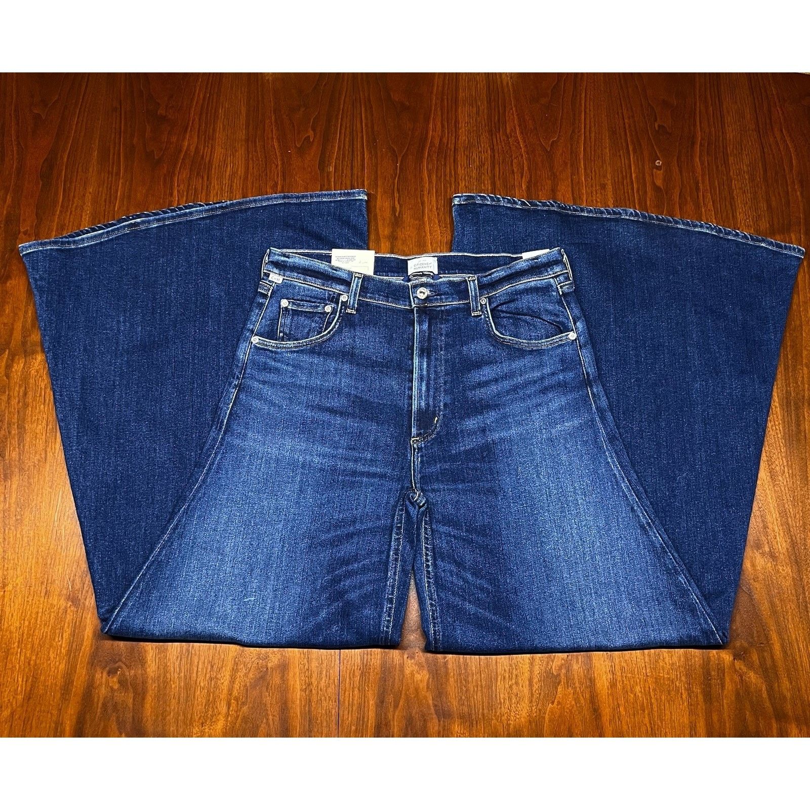 Citizens Of Humanity Citizens Of Humanity Amari Ultra Flare Jean (31) 90s Size 31" - 5 Thumbnail