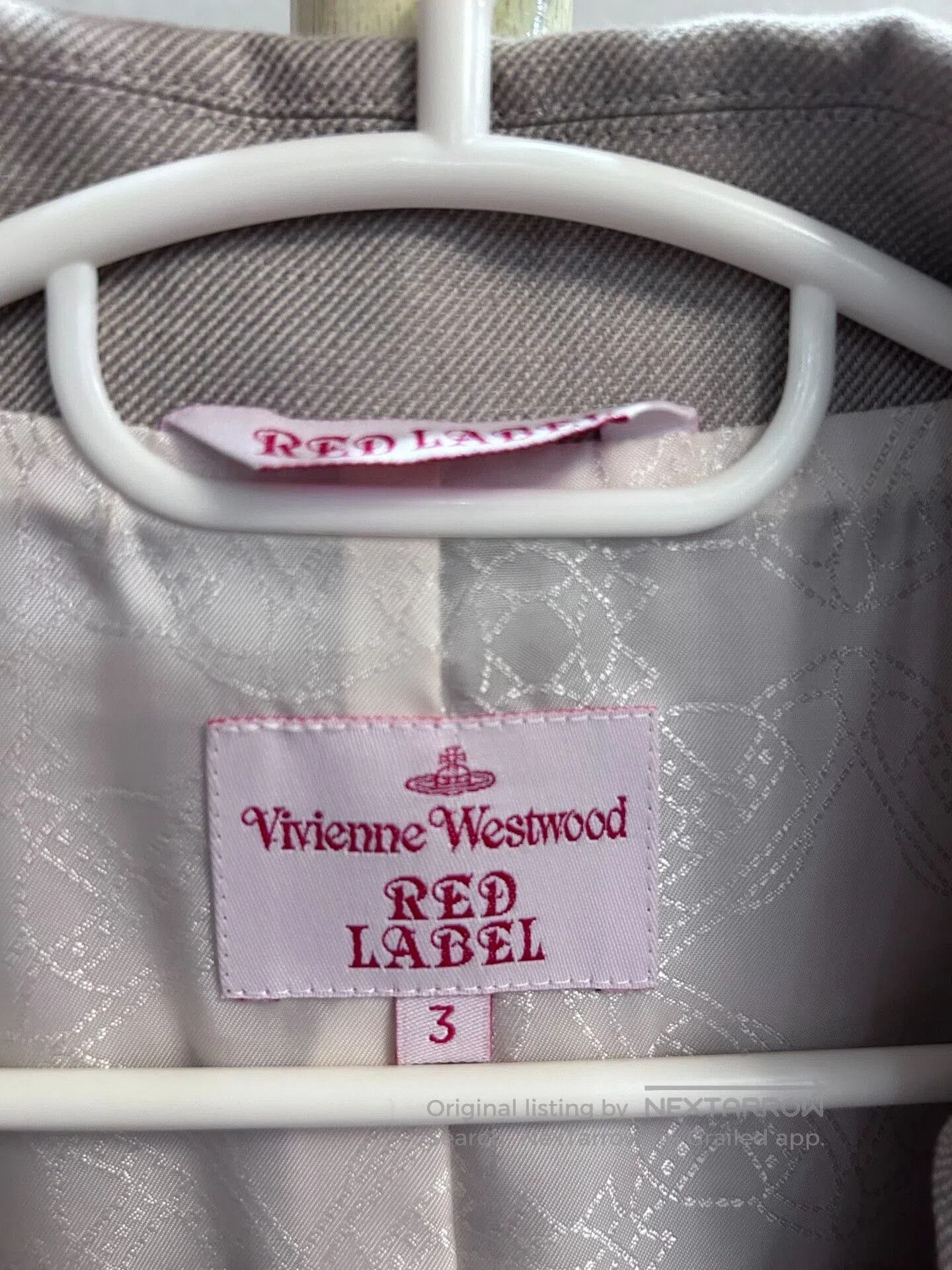 Vivienne Westwood Vivienne Westwood Heart Collar Cotton Linen Jacket. Size L / US 10 / IT 46 - 5 Thumbnail