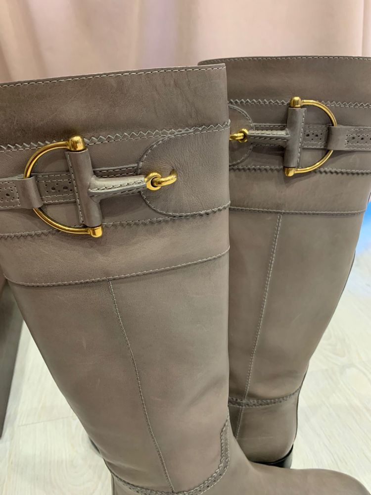 Gucci Gucci Leather Boots Size US 6 / IT 36 - 7 Thumbnail
