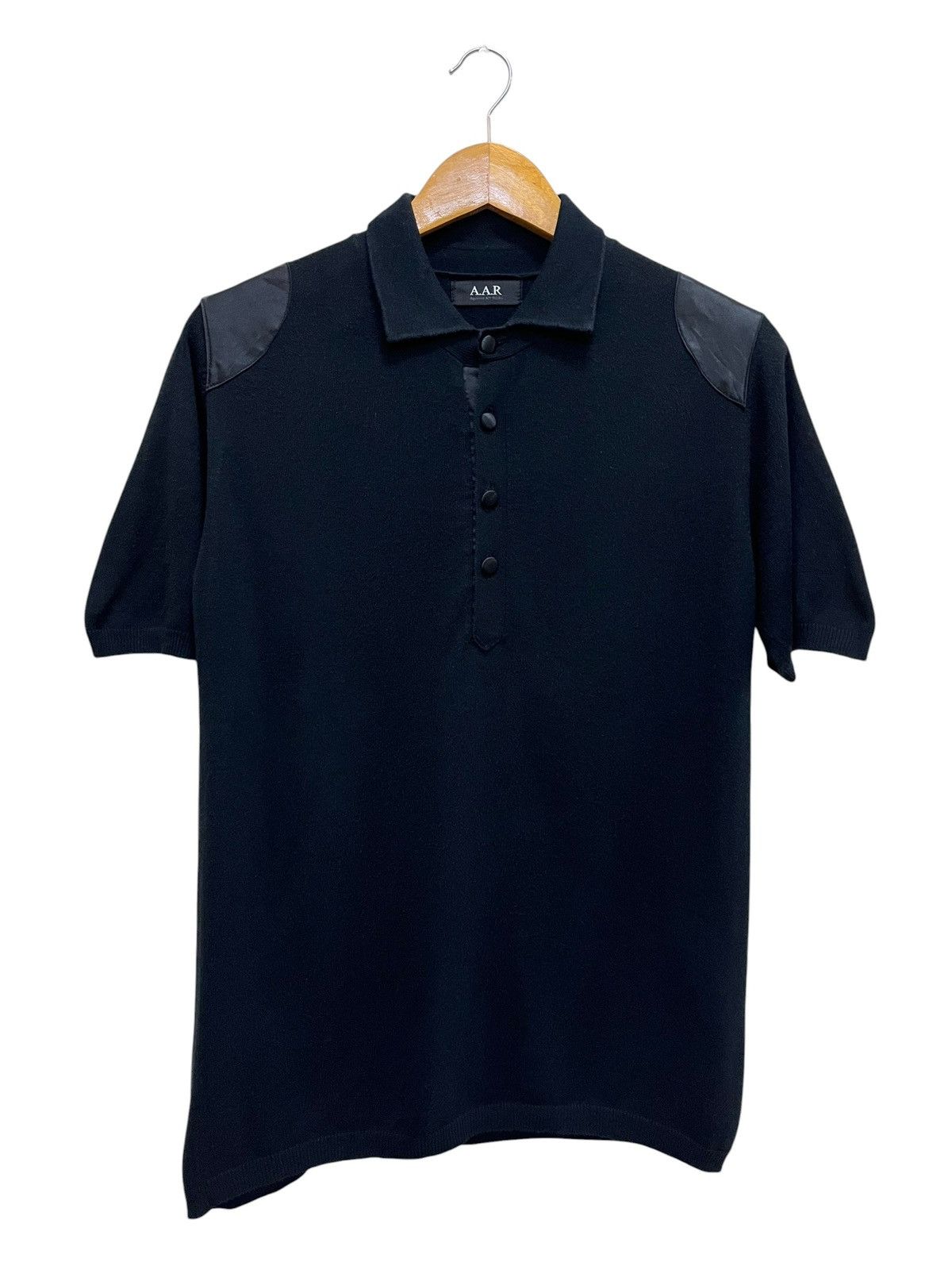 Yohji Yamamoto Yohji Yamamoto A.A.R Polo Shirt Size US M / EU 48-50 / 2 - 12 Thumbnail