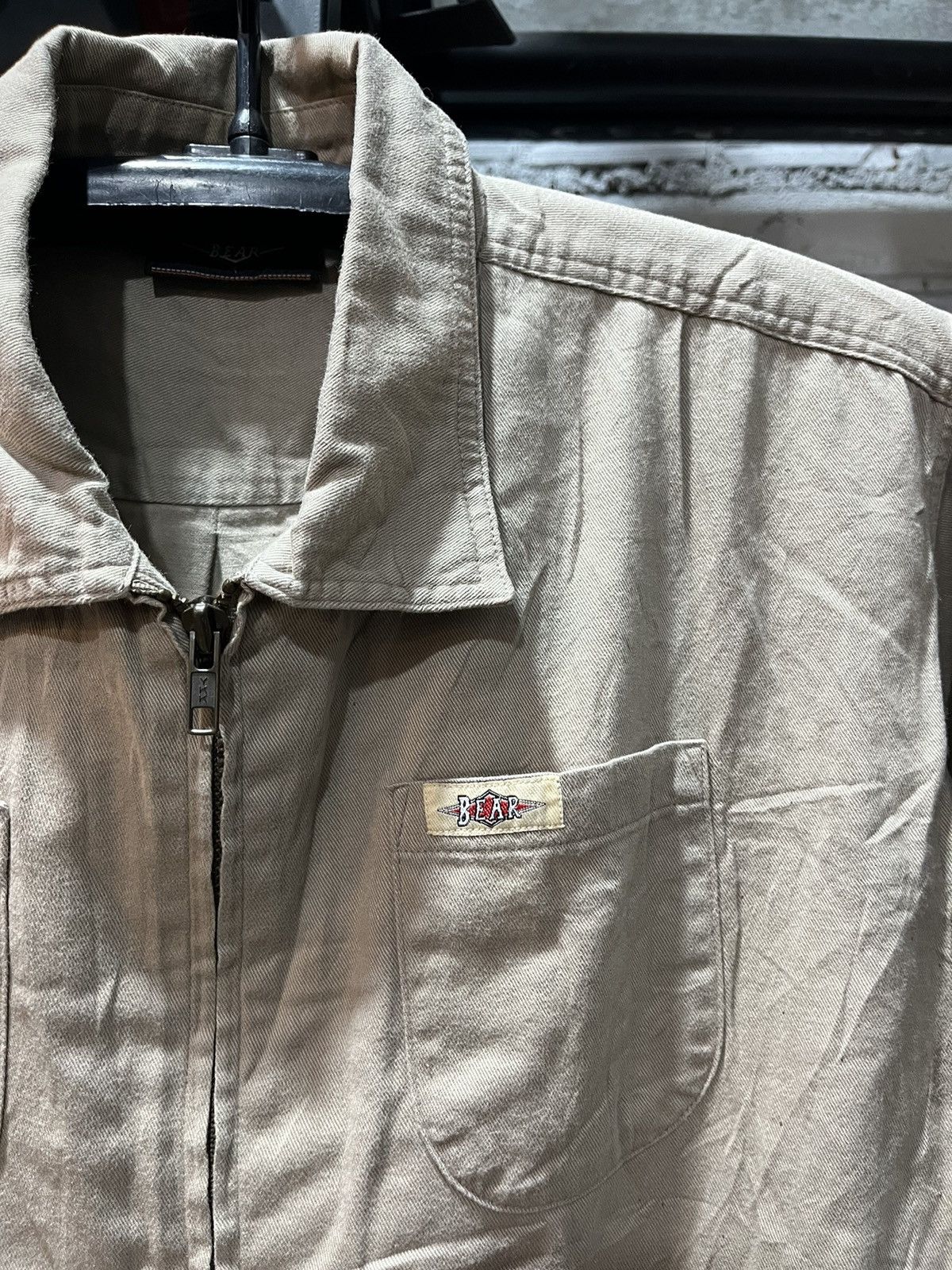 Vintage Bear Surfboard 2 Pockets Shortsleeve Jacket Size US S / EU 44-46 / 1 - 3 Thumbnail
