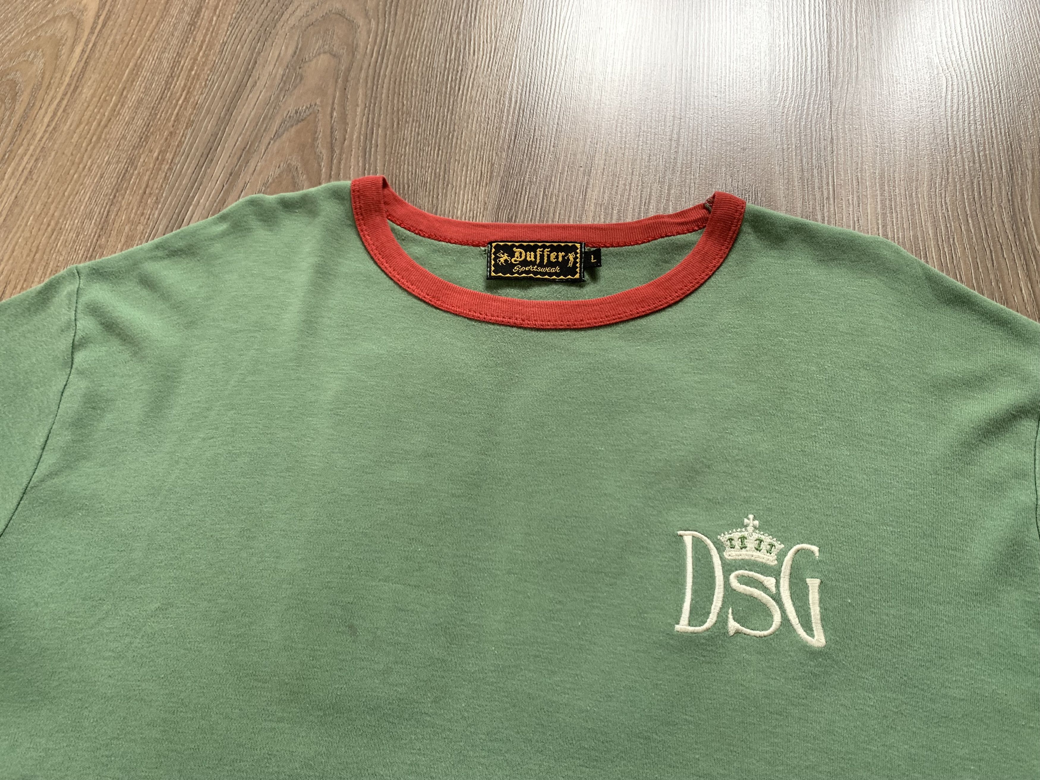 The Duffer of St.George × Vintage Vintage Duffer Sportswear Long Sleeve T Shirt Size US L / EU 52-54 / 3 - 4 Thumbnail