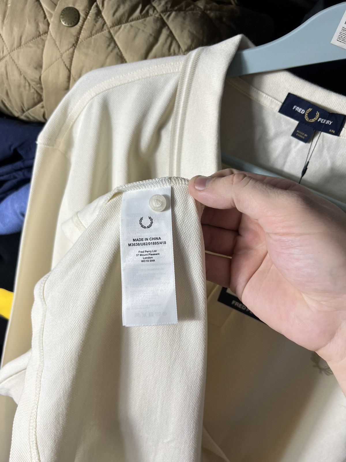 Fred Perry 🔥 Fred Perry Long Sleeve Polo Shirt — Size XXL Size US XXL / EU 58 / 5 - 10 Thumbnail
