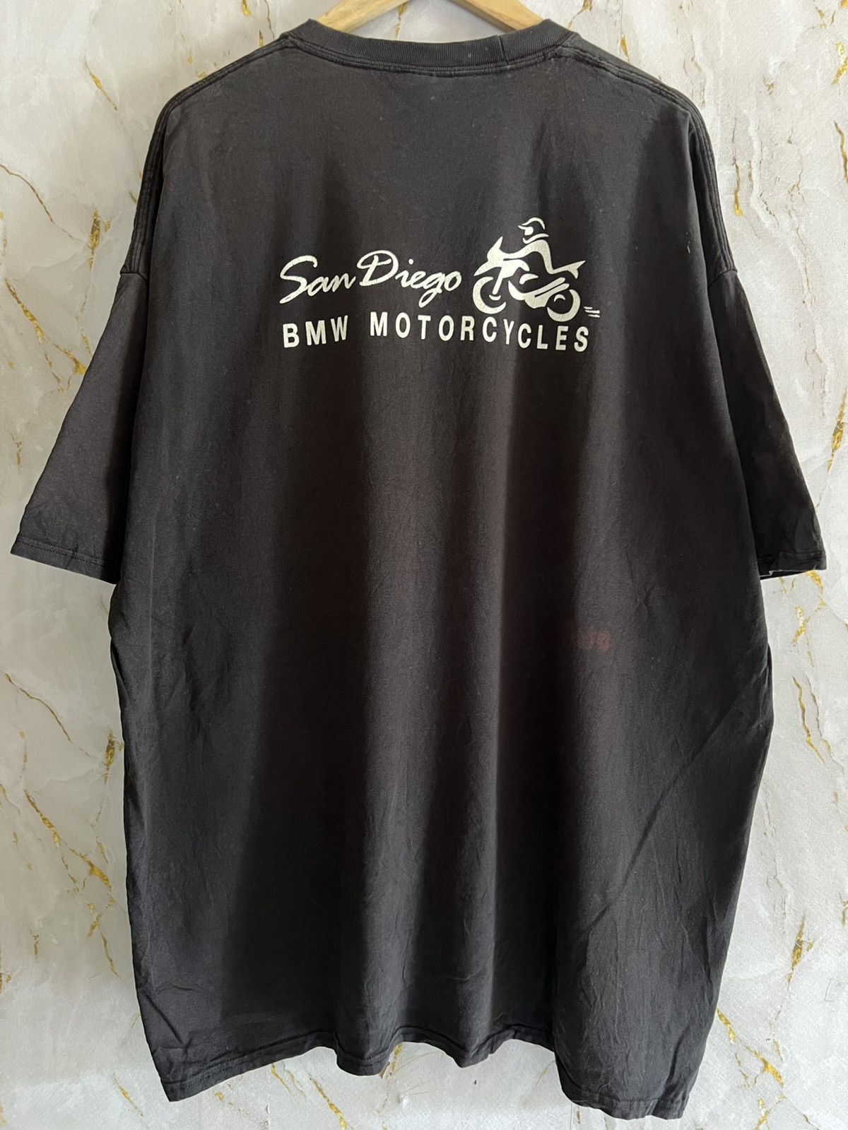 Vintage Vintage BMW Motorsport San Diego T-Shirt – Rare Racing Tee Size US XXL / EU 58 / 5 - 2 Thumbnail