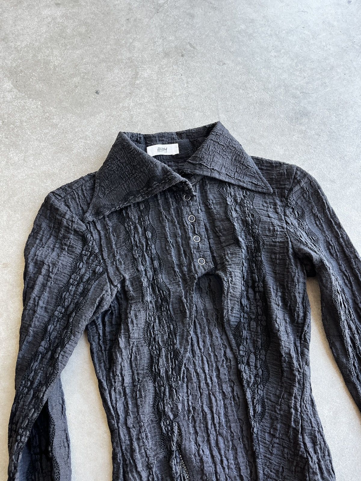 Other AAH Midnight Club Gothic Button Up Shirt Size XS / US 0-2 / IT 36-38 - 7 Thumbnail