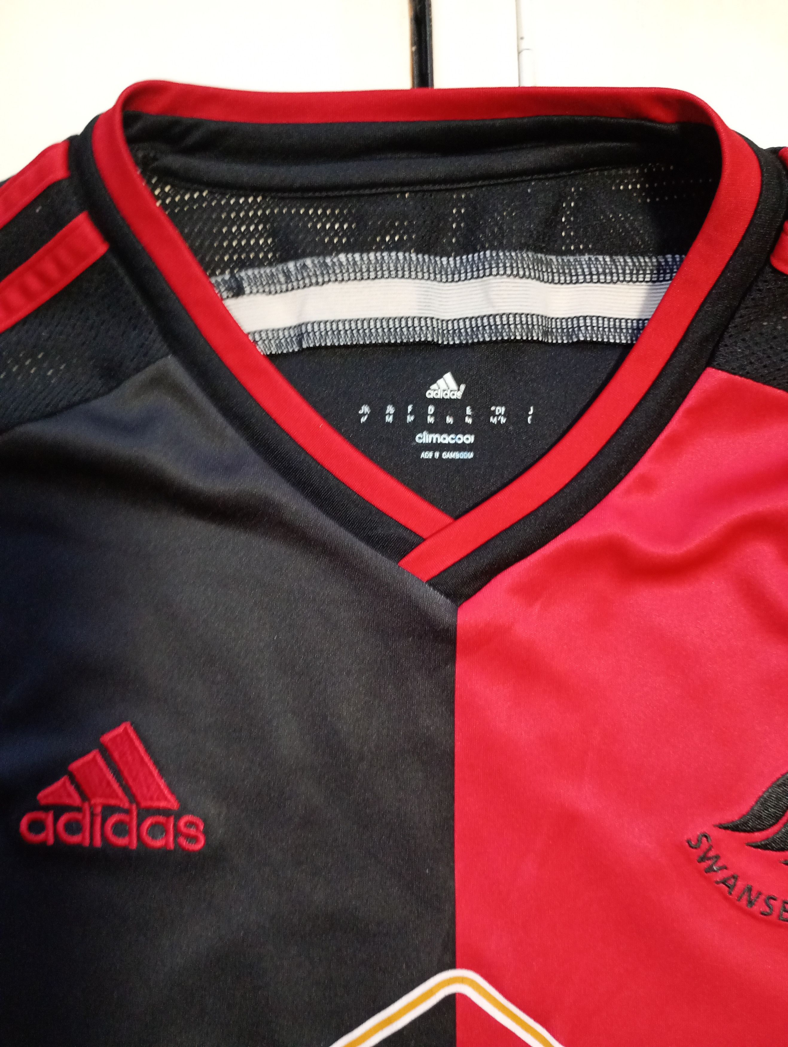 Adidas Adidas Swansea City AFC Away Jersey 2014-2015 Size US M / EU 48-50 / 2 - 6 Thumbnail