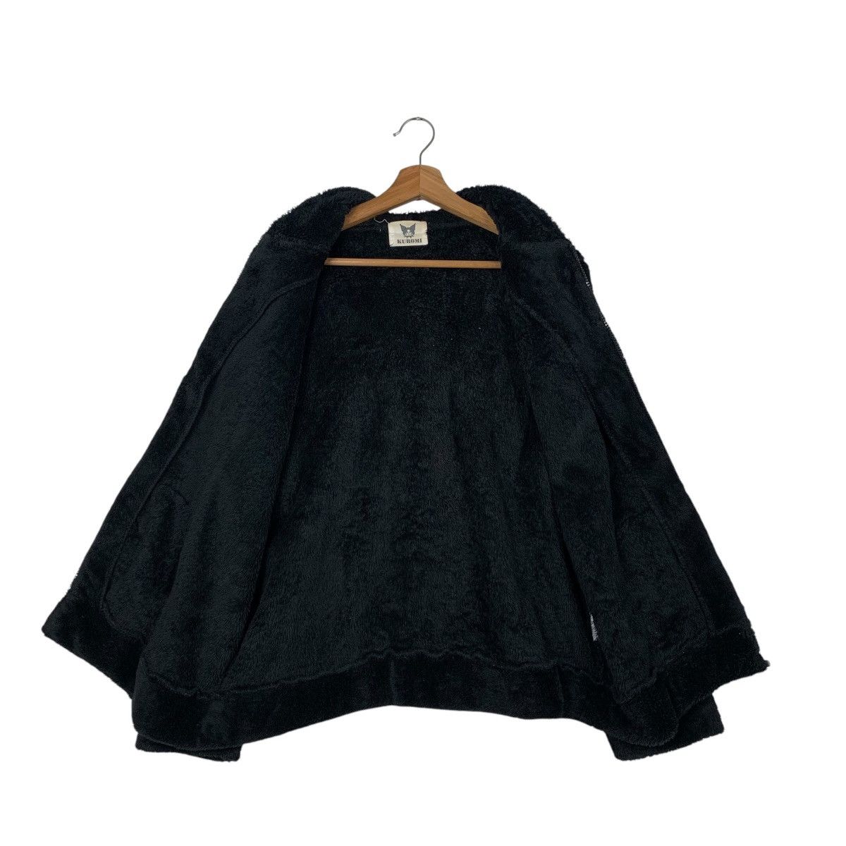 Anime KUROMI Face Zipper Fleece Hoodies #2070-C90 Size L / US 10 / IT 46 - 12 Thumbnail