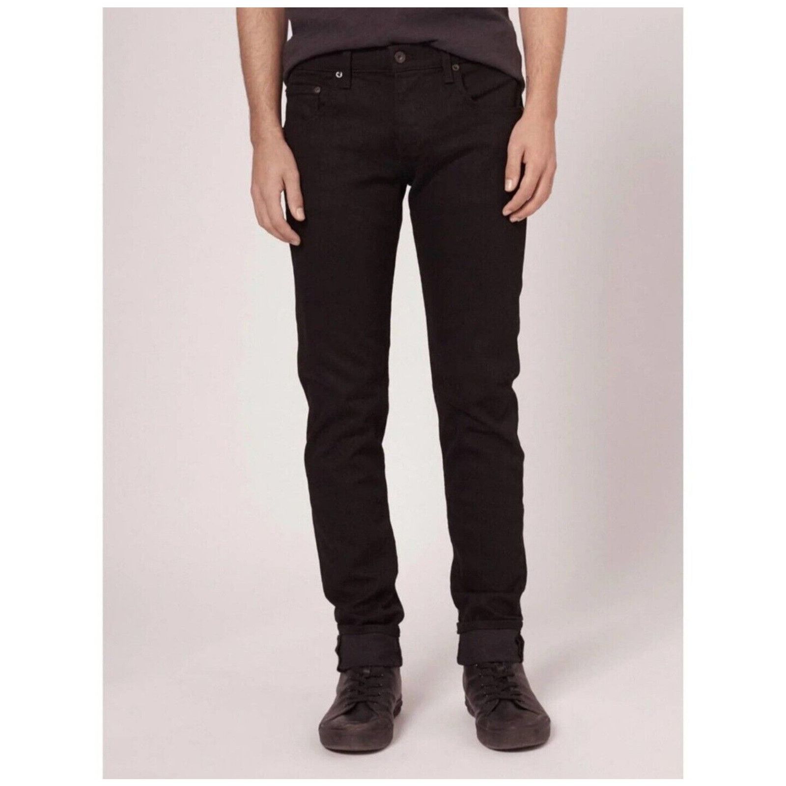 Rag & Bone Rag & Bone Mens Fit 1 Extra Slim Button Fly Jeans 30×33 Size US 30 / EU 46 - 2 Thumbnail