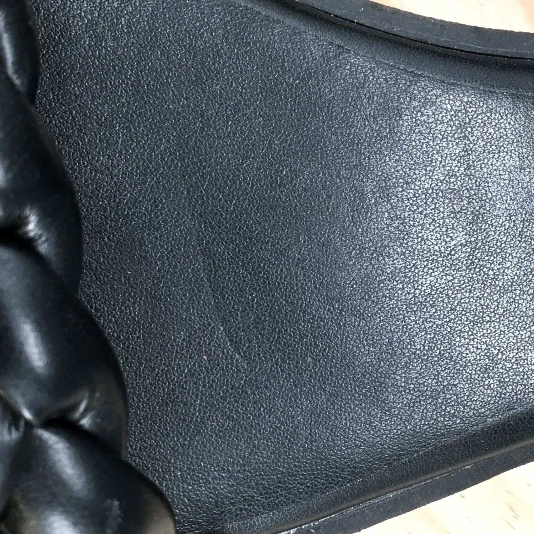 Vintage Time And Tru Sandals Womens 9 Braided Ankle Strap Flats Black Faux Leather Size US 9 / IT 39 - 6 Thumbnail