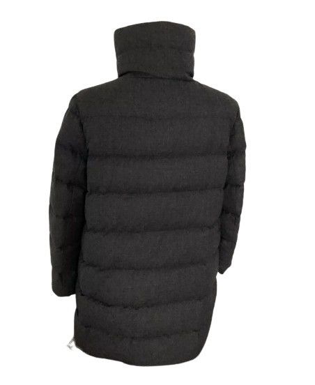 Moncler Torcelle Giubbotto - Puffer Down Wool Jacket Gray M