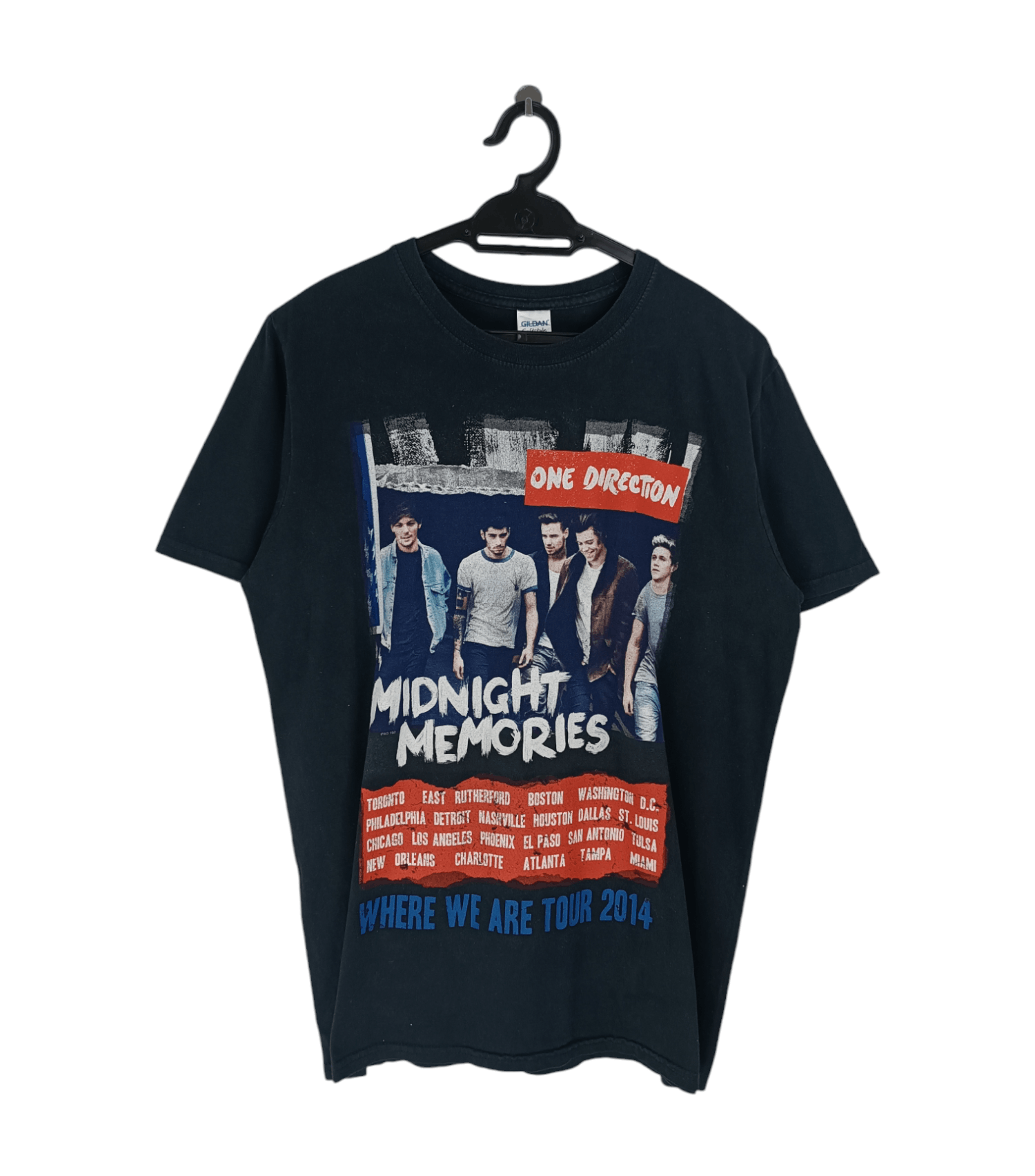 Band Tees VINTAGE '14 ONE DIRECTION MIDNIGHT MEMORIES TOUR TEE Size US M / EU 48-50 / 2 - 1 Thumbnail