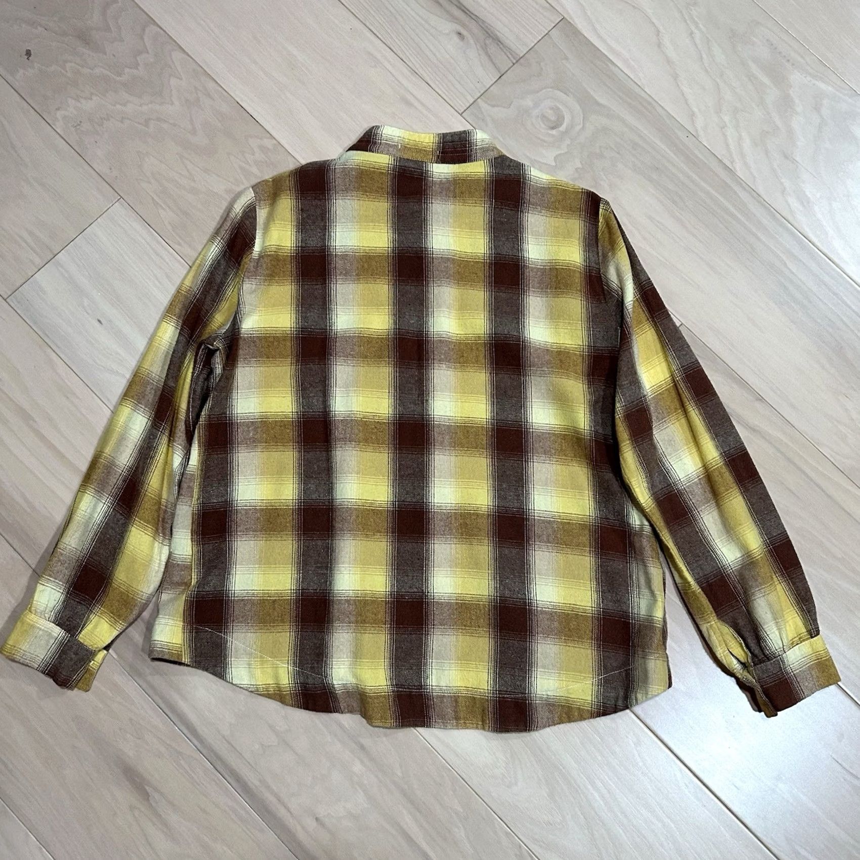 Vintage VINTAGE CP Shades Button-Down Tunic Plaid Shirt Band Collar Women’s Small Size S / US 4 / IT 40 - 4 Thumbnail