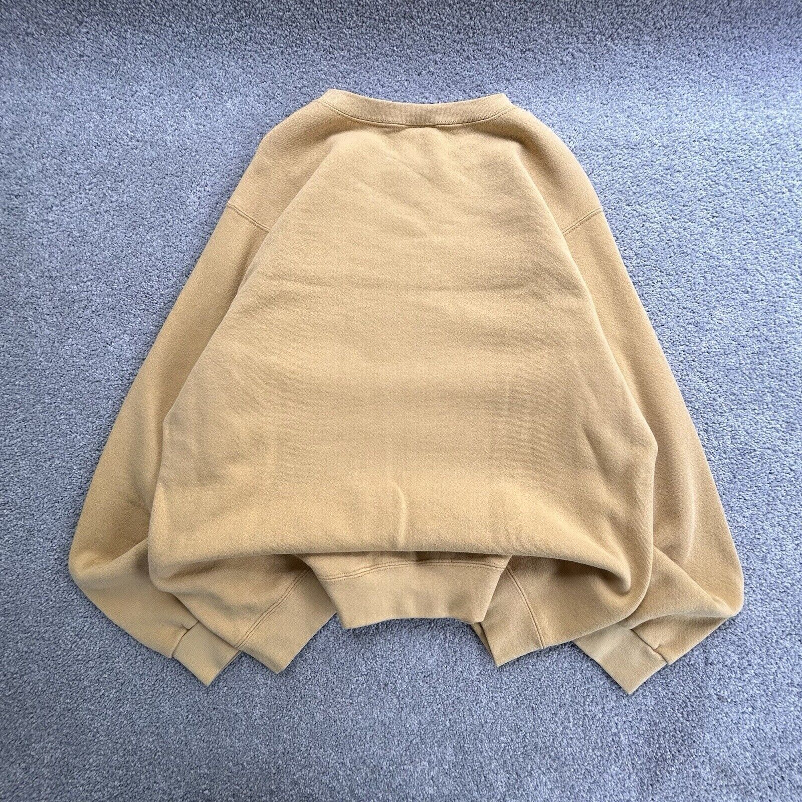 Nike Vintage 90s Nike Sweatshirt Faded Mango Green Made In USA Size US M / EU 48-50 / 2 - 2 Thumbnail