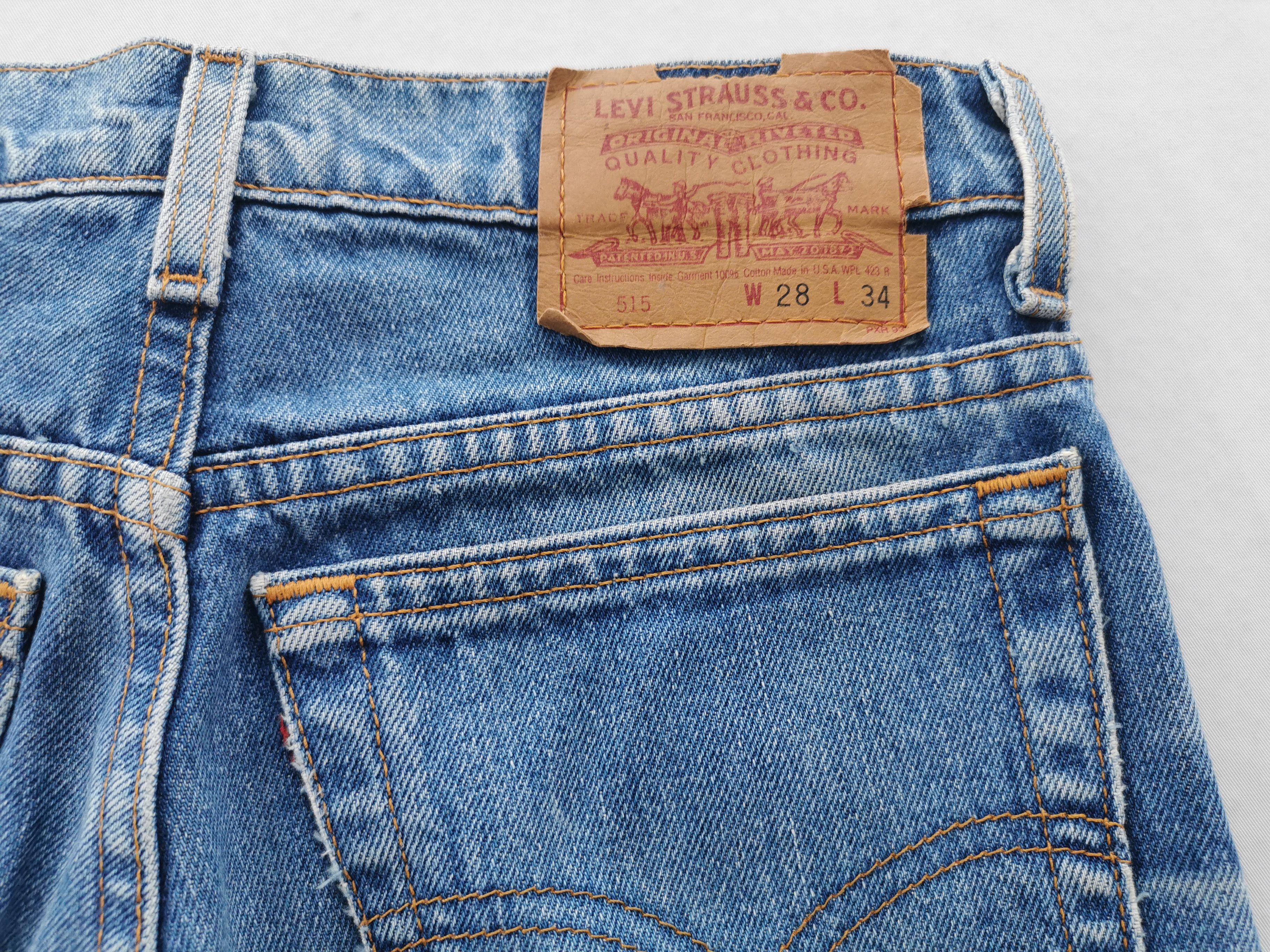 Levi's Distressed Vintage Levis Lot 515 Denim Made In USA Size 29 Size US 29 - 6 Thumbnail