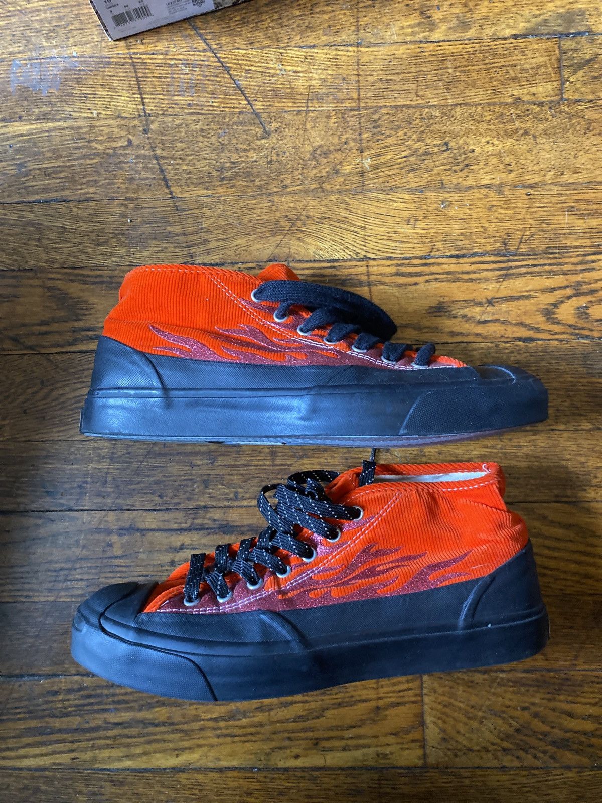 A$AP Nast × Converse Converse Jack Purcell Chukka Mid ASAP Nast Red Size US 10 / EU 43 - 3 Thumbnail
