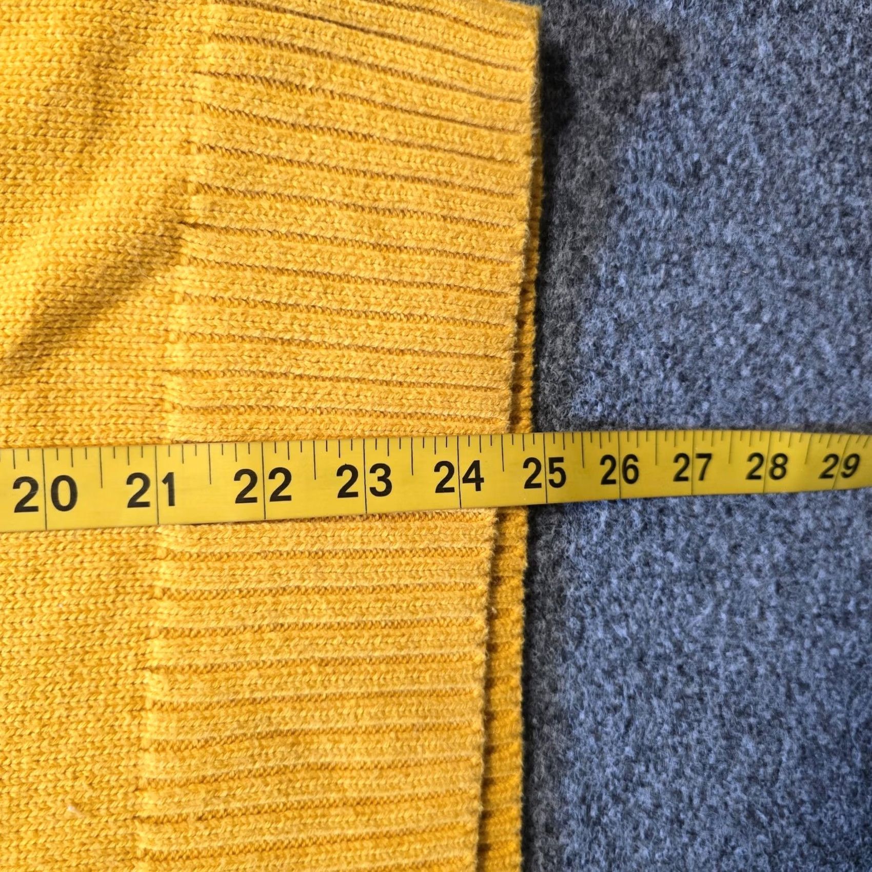 Talbots Talbots Sweater Women Large Petite Yellow Ruffle Trim Long Sleeve Casual Capsule Pullover Knit Crew Neck Mens WomensGirls Size L / US 10 / IT 46 - 6 Thumbnail