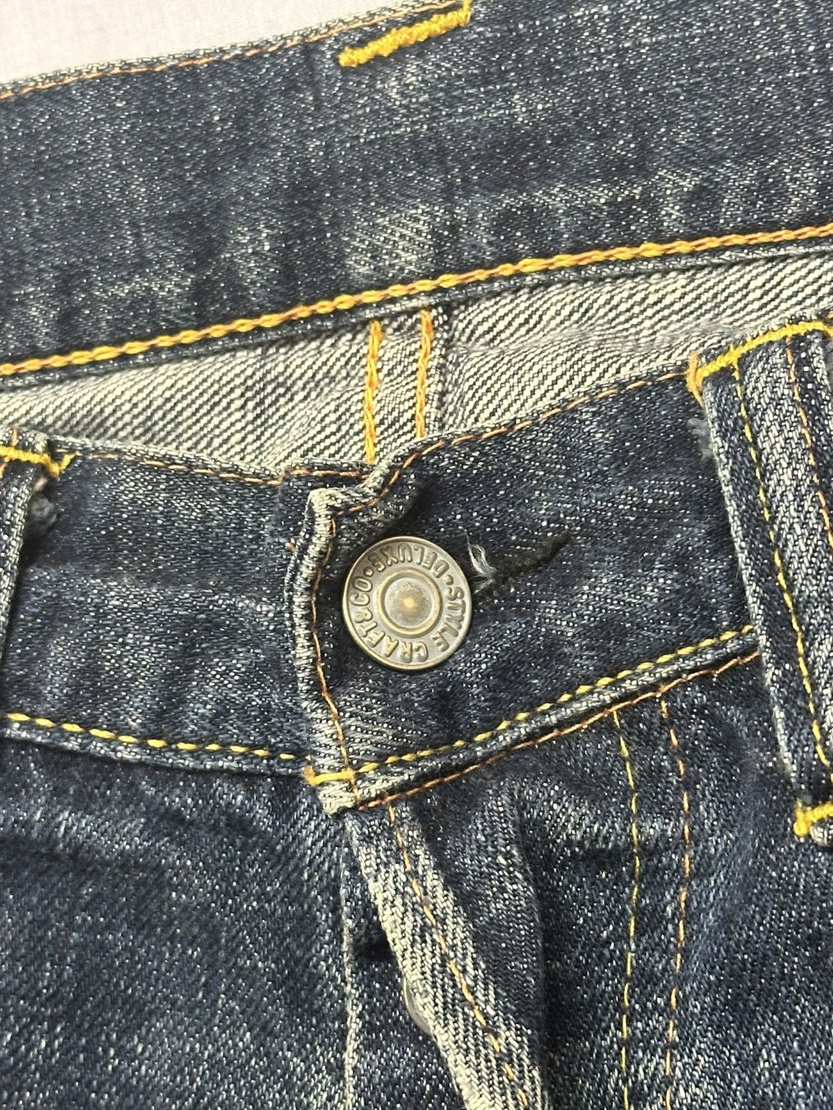 Evisu EVISU Ribbon Embroidered Denim Pants. Size US 32 / EU 48 - 11 Thumbnail