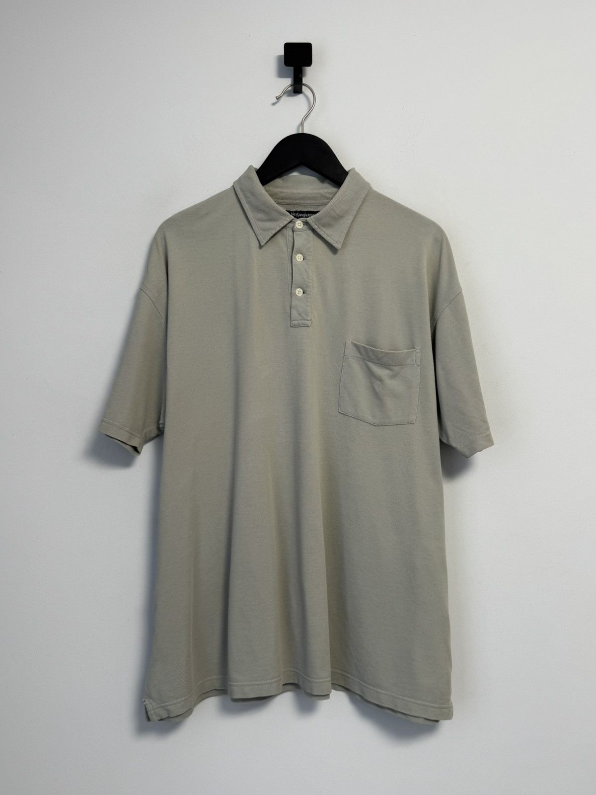 Yves Saint Laurent Yves Saint Laurent T-Shirt Polo Luxury Size US XXL / EU 58 / 5 - 1 Thumbnail