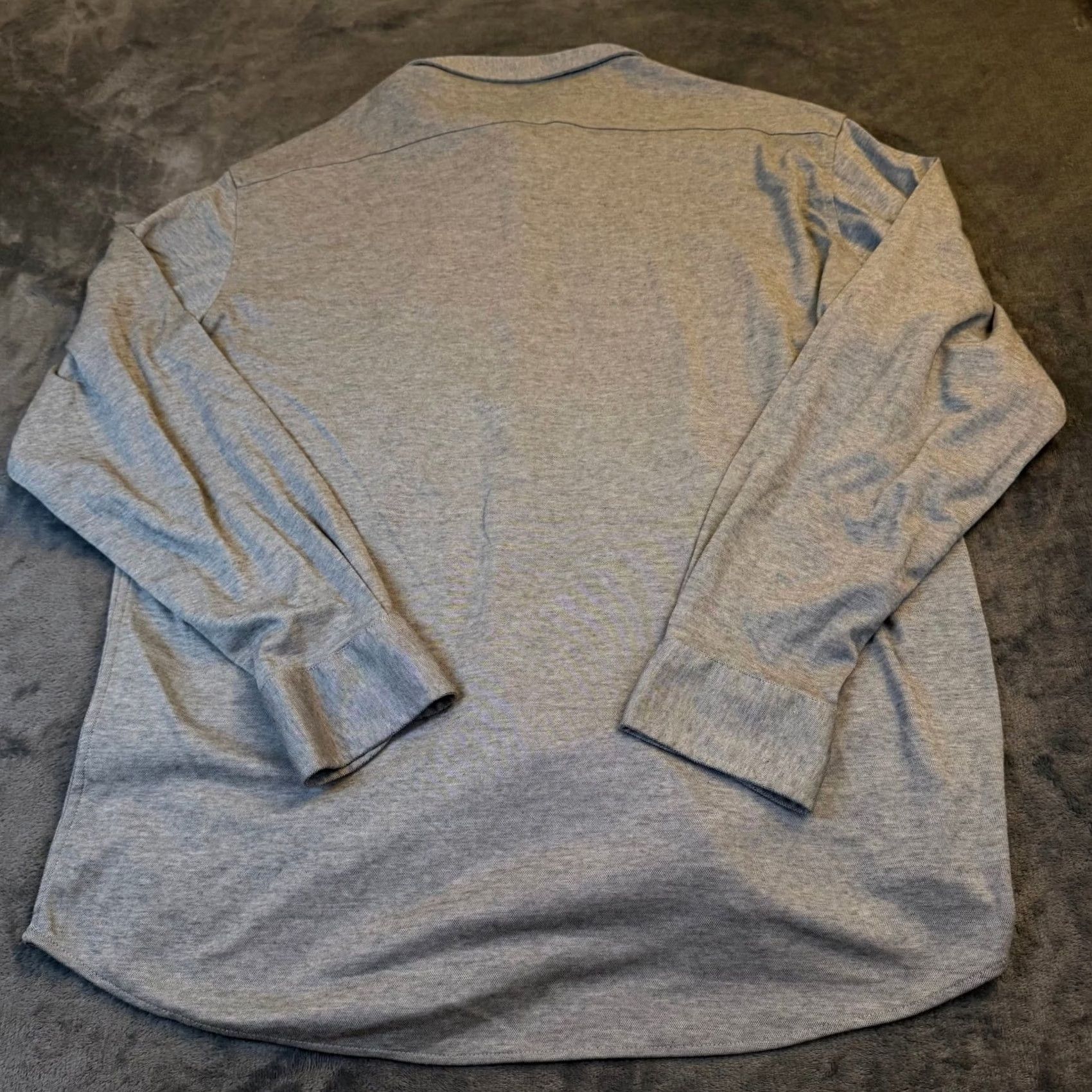Cremieux Cremieux Chamonix Button Up Shirt Mens XXL Gray Pima Cotton Long Sleeve NWT Size US XXL / EU 58 / 5 - 5 Thumbnail