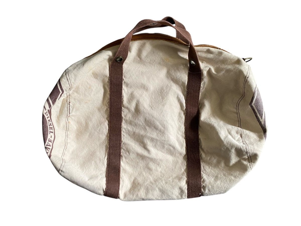 Diesel Vintage Used Diesel Punk Canvas Duffle Bag Size ONE SIZE - 2 Thumbnail